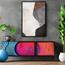 لوحة حائط كانفاس بإطار عائم وتصميم تجريدي - لوحة - 60x90 سم-InfluencerCodes_Ramadan26_All_20012026-image-2