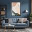 زينة حائط كانفاس تجريدية بإطار عائم - لوحة -  60x90 سم-InfluencerCodes_Ramadan26_All_20012026-image-3