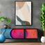 زينة حائط كانفاس تجريدية بإطار عائم - لوحة -  60x90 سم-InfluencerCodes_Ramadan26_All_20012026-image-2