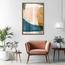 زينة حائط كانفاس تجريدية بإطار عائم - لوحة -  60x90 سم-InfluencerCodes_Ramadan26_All_20012026-image-2