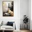 زينة حائط كانفاس تجريدية بإطار عائم - لوحة -  60x90 سم-InfluencerCodes_Ramadan26_All_20012026-image-4
