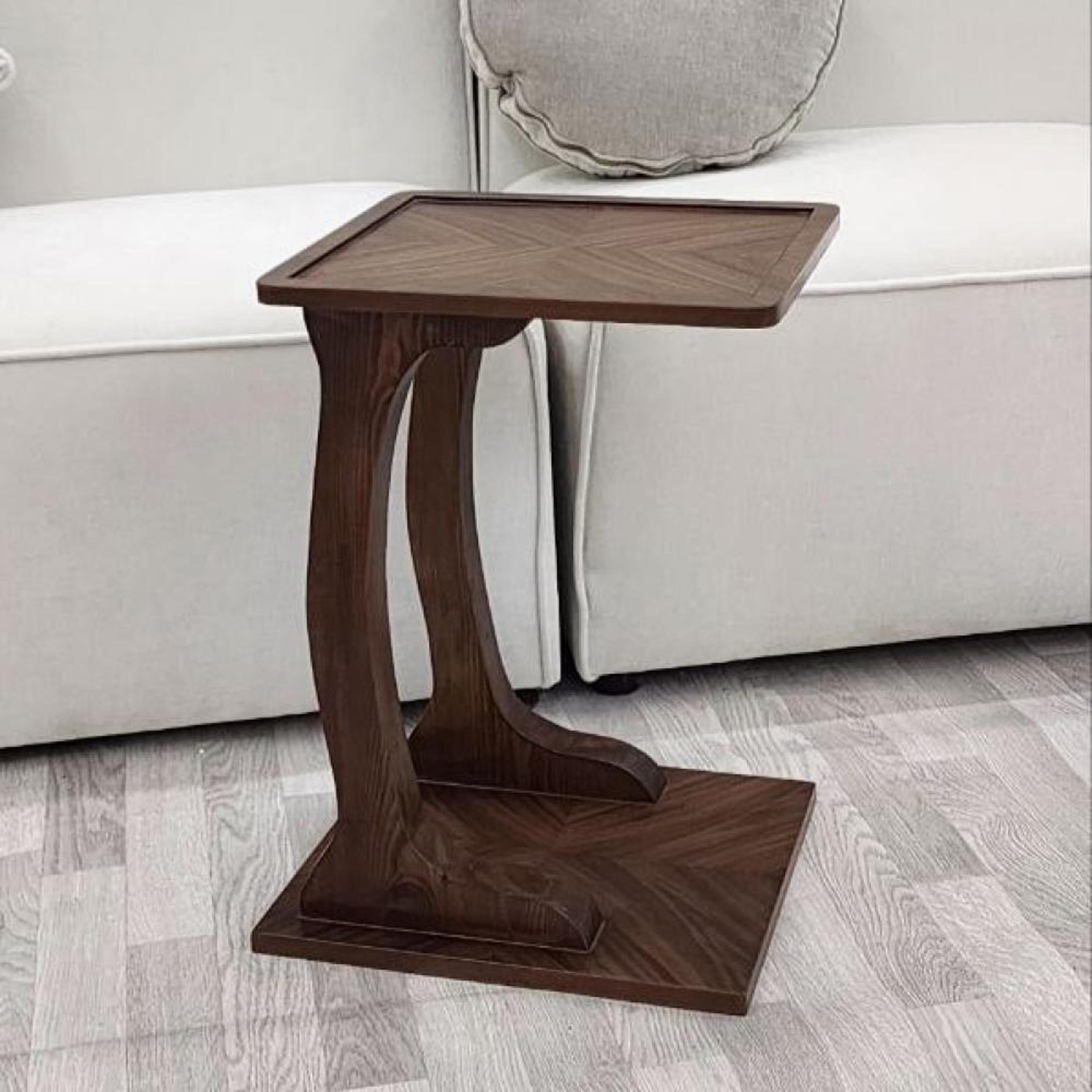 Wooden Top Side Table - 40x55 cms-furniture-livingroom-sideandendtables-image-4