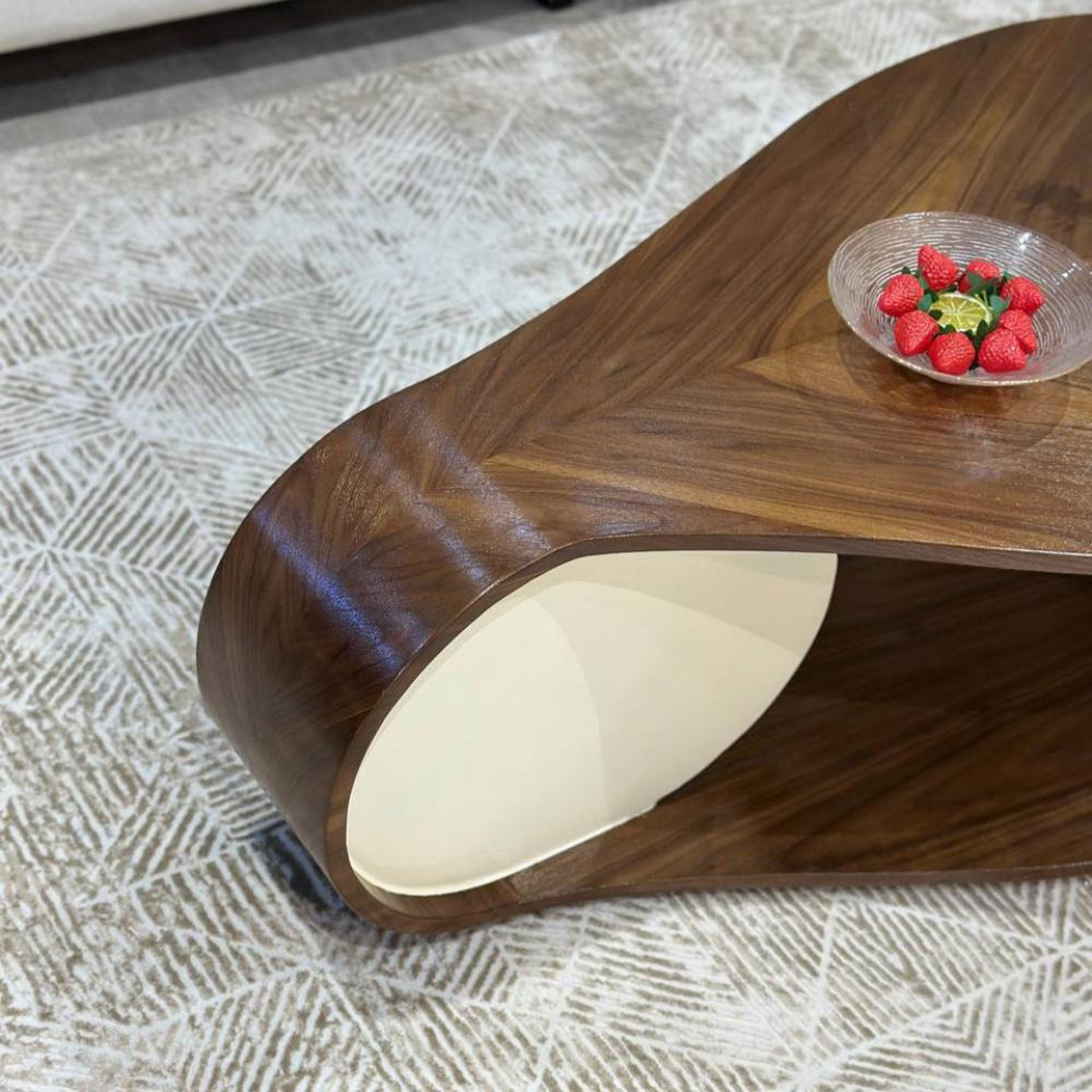 Wooden Top Coffee Table - 140x42 cms-furniture-livingroom-coffeetables-image-2