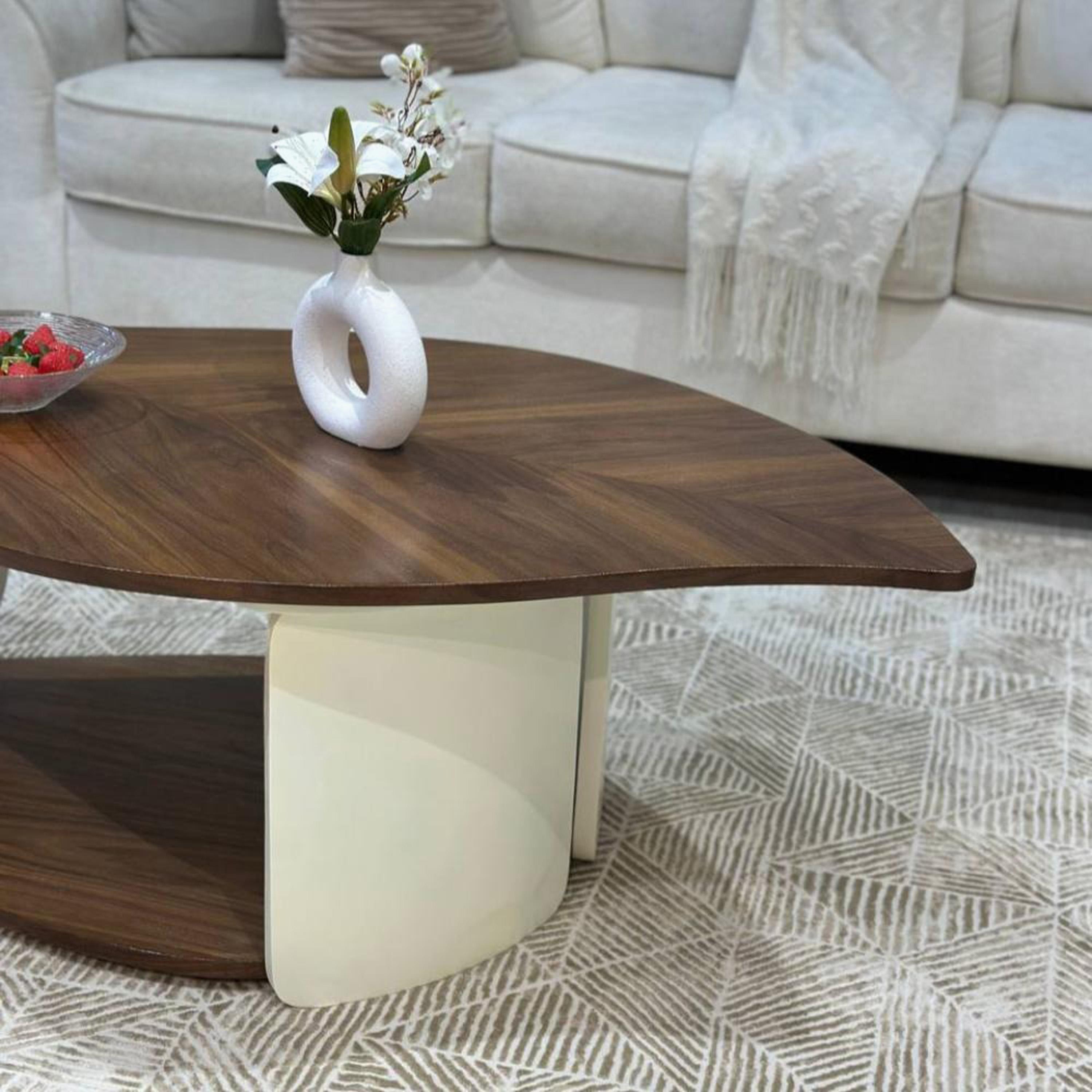 Wooden Top Coffee Table - 140x42 cms-furniture-livingroom-coffeetables-image-3