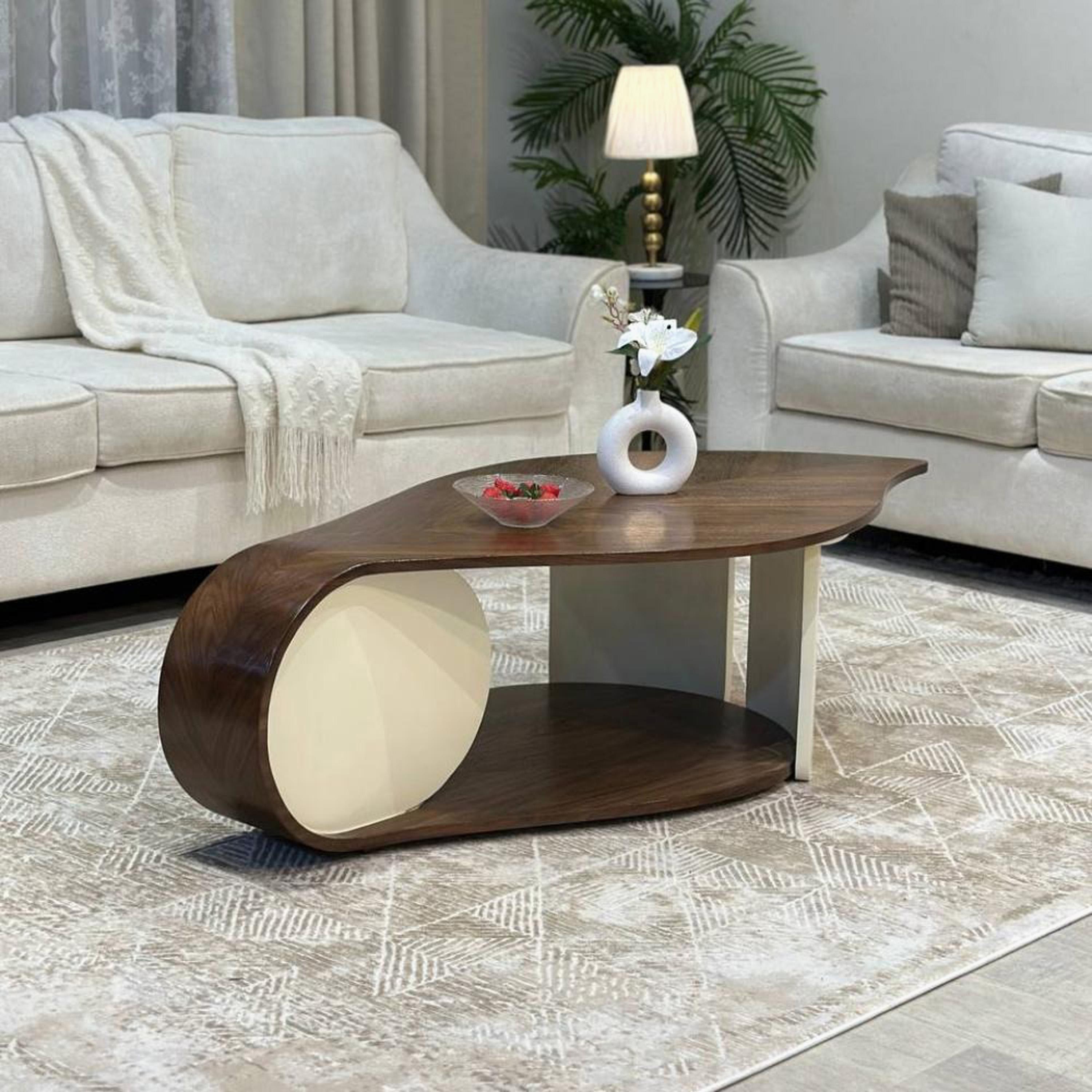 Wooden Top Coffee Table - 140x42 cms-furniture-livingroom-coffeetables-image-4