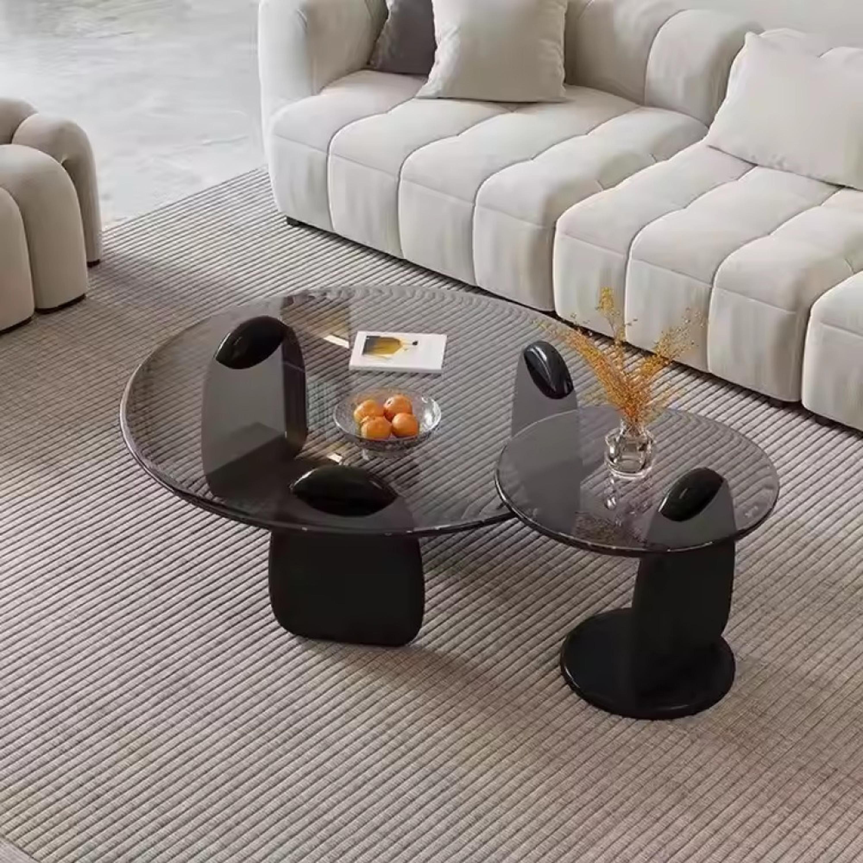 Glass Top 2-Piece  Table Set-furniture-livingroom-coffeetables-image-2