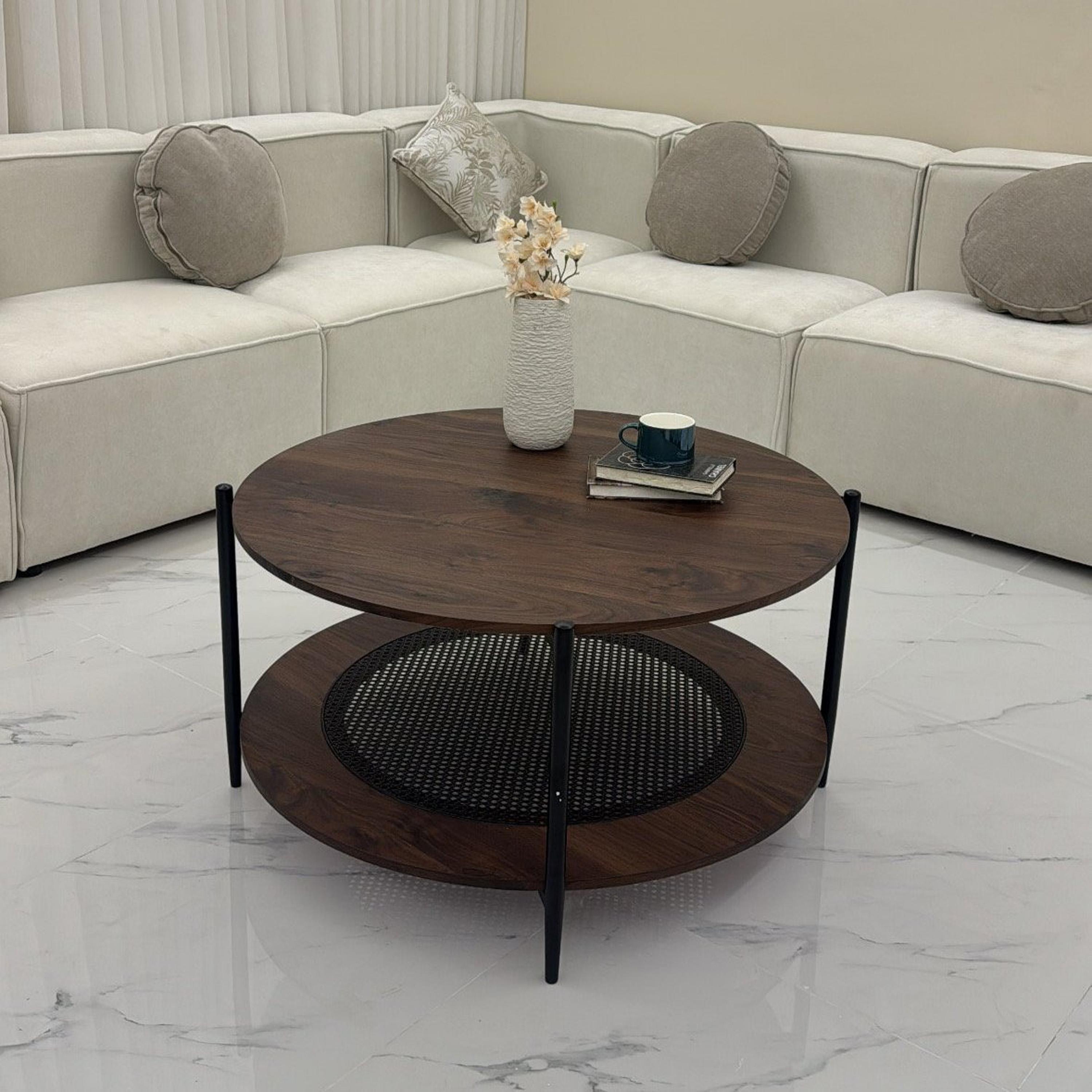 Wooden Top 5-Piece Table Set-furniture-livingroom-coffeetables-image-2