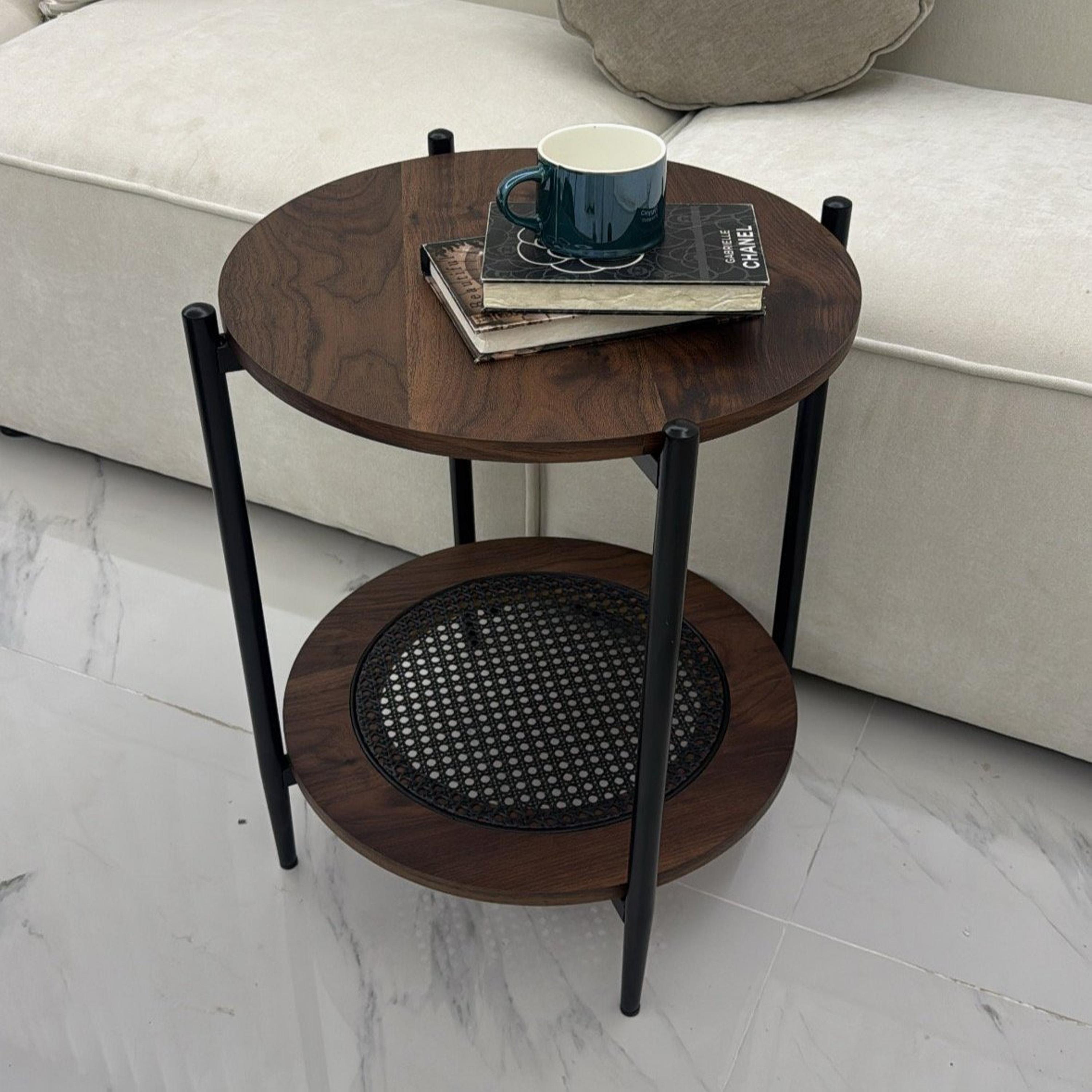 Wooden Top 5-Piece Table Set-furniture-livingroom-coffeetables-image-3