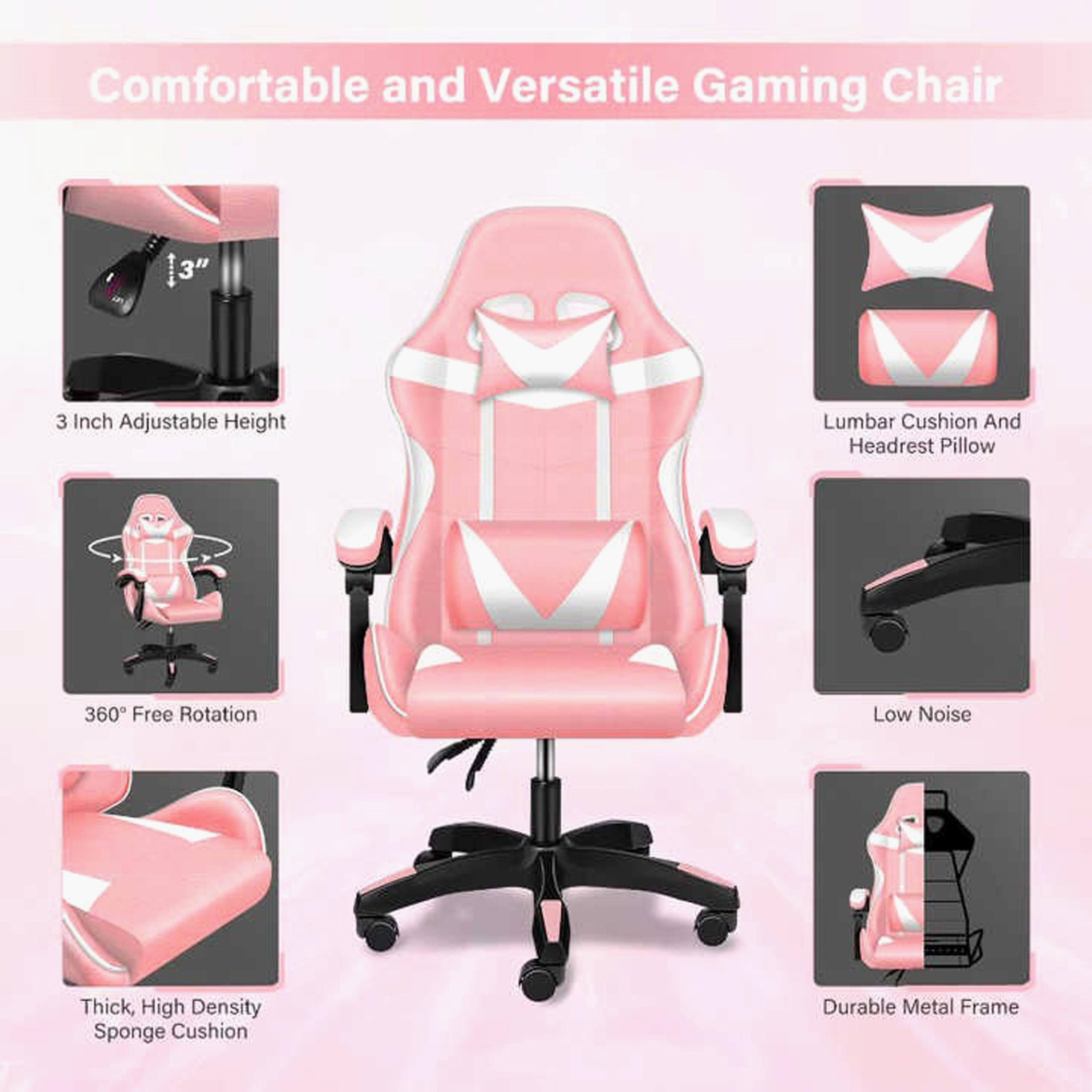 Colourblock Gaming Chair-furniture-sofaandseating-armchairs-image-4