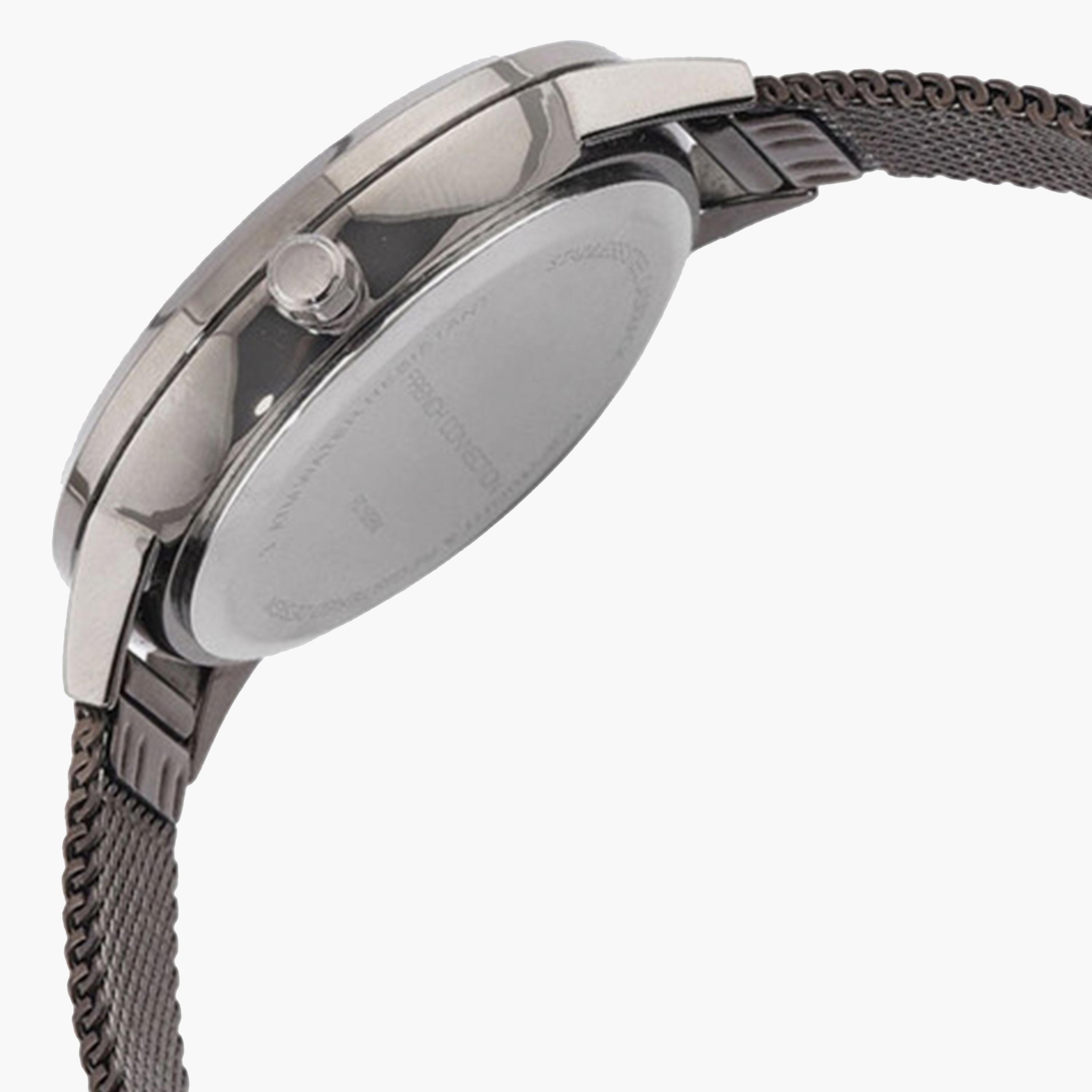 فرينش كونيكشن- ساعة كرونوغراف للنساء سوار ستانلس ستيل  36مم لون أسود | FC150BM-women-watchesandjewellery-watches-image-2