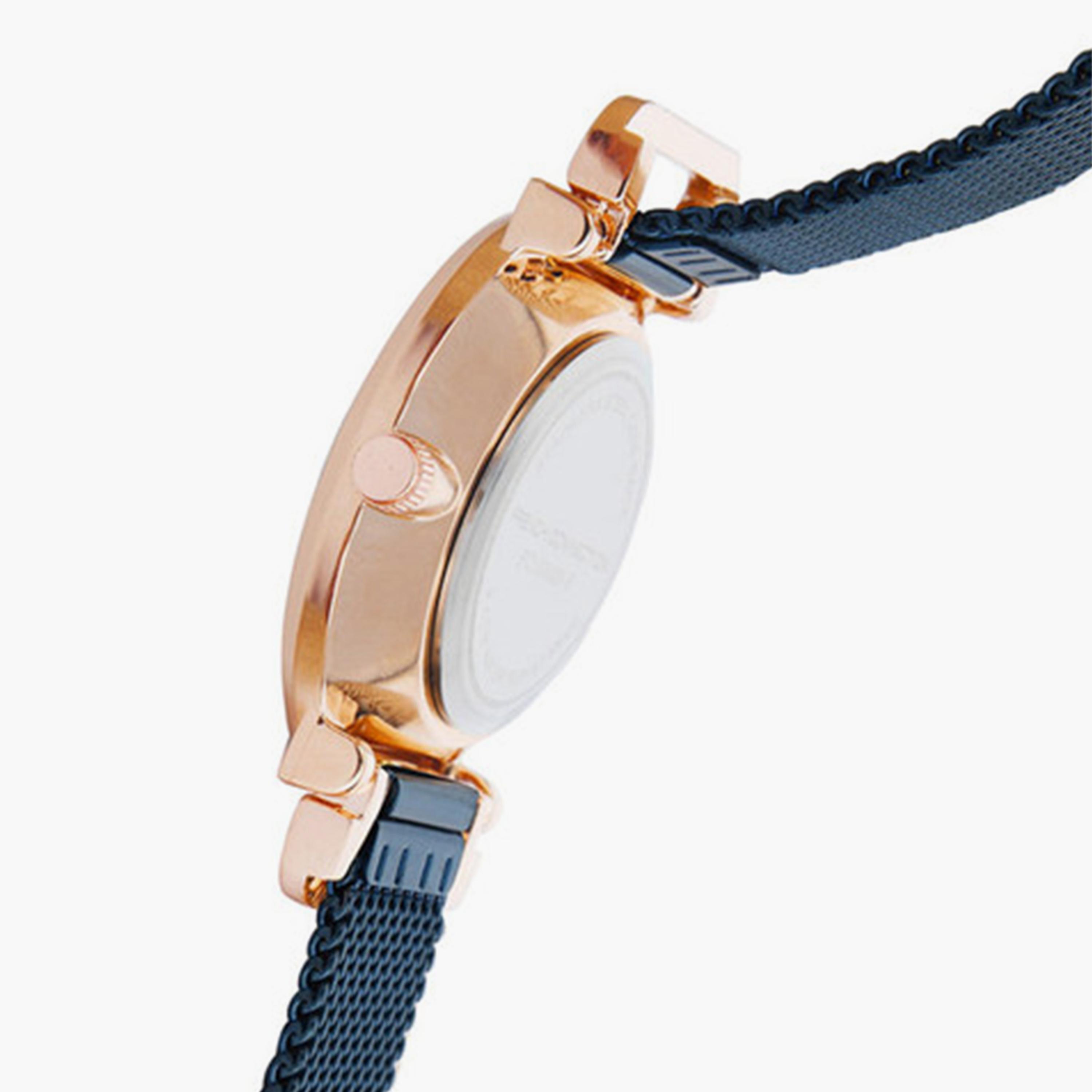 فرينش كونيكشن- ساعة تناظرية للرجال سوار ستانلس ستيل  34مم لون أزرق | FCL0008E-R-men-watchesandjewellery-watches-image-3