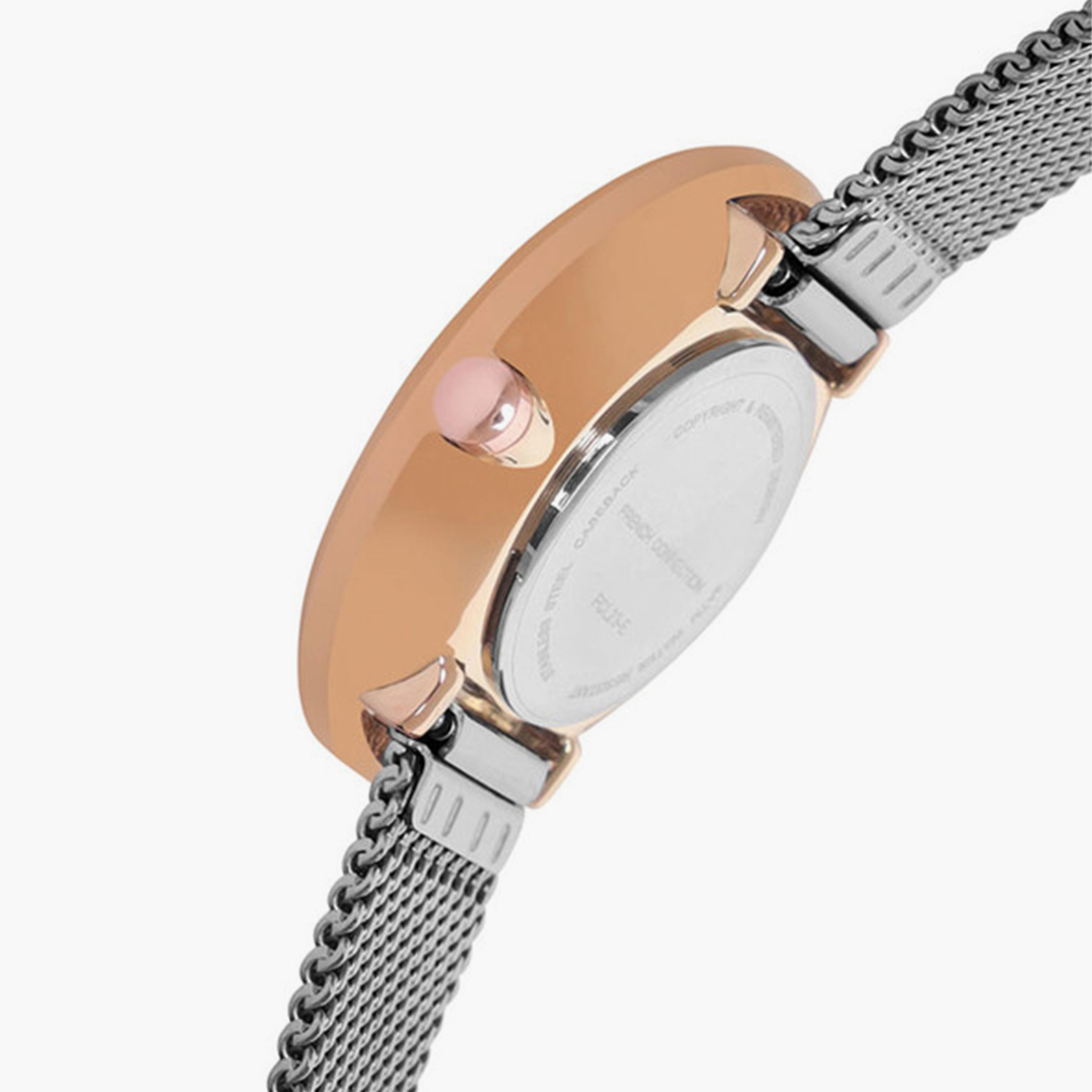 فرينش كونيكشن- ساعة تناظرية للنساء سوار ستانلس ستيل  31مم لون فضي | FCL23-E-women-watchesandjewellery-watches-image-3