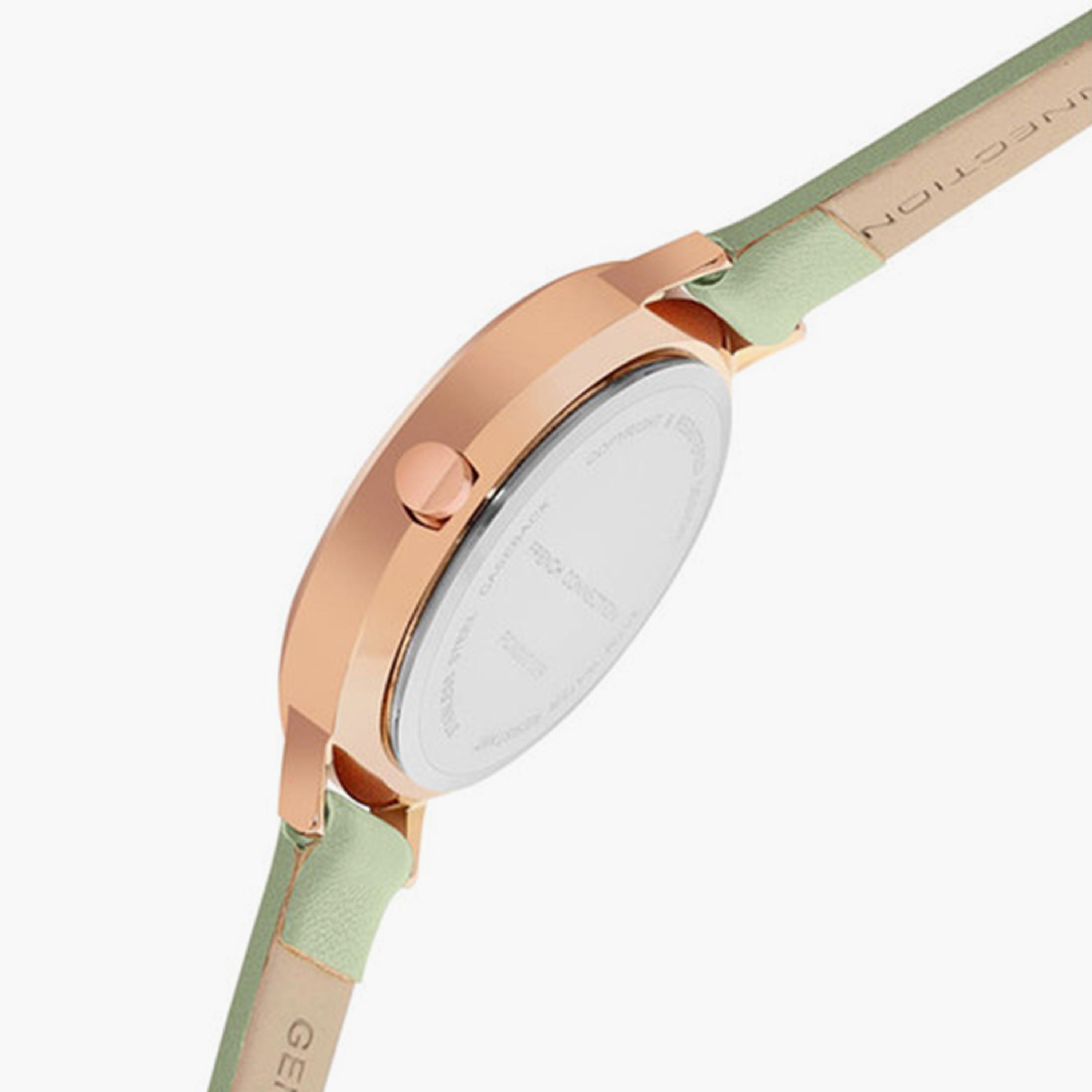 French Connection Women's 34MM Green Analog Leather Strap Watch | FCN00010B-women-watchesandjewellery-watches-image-4