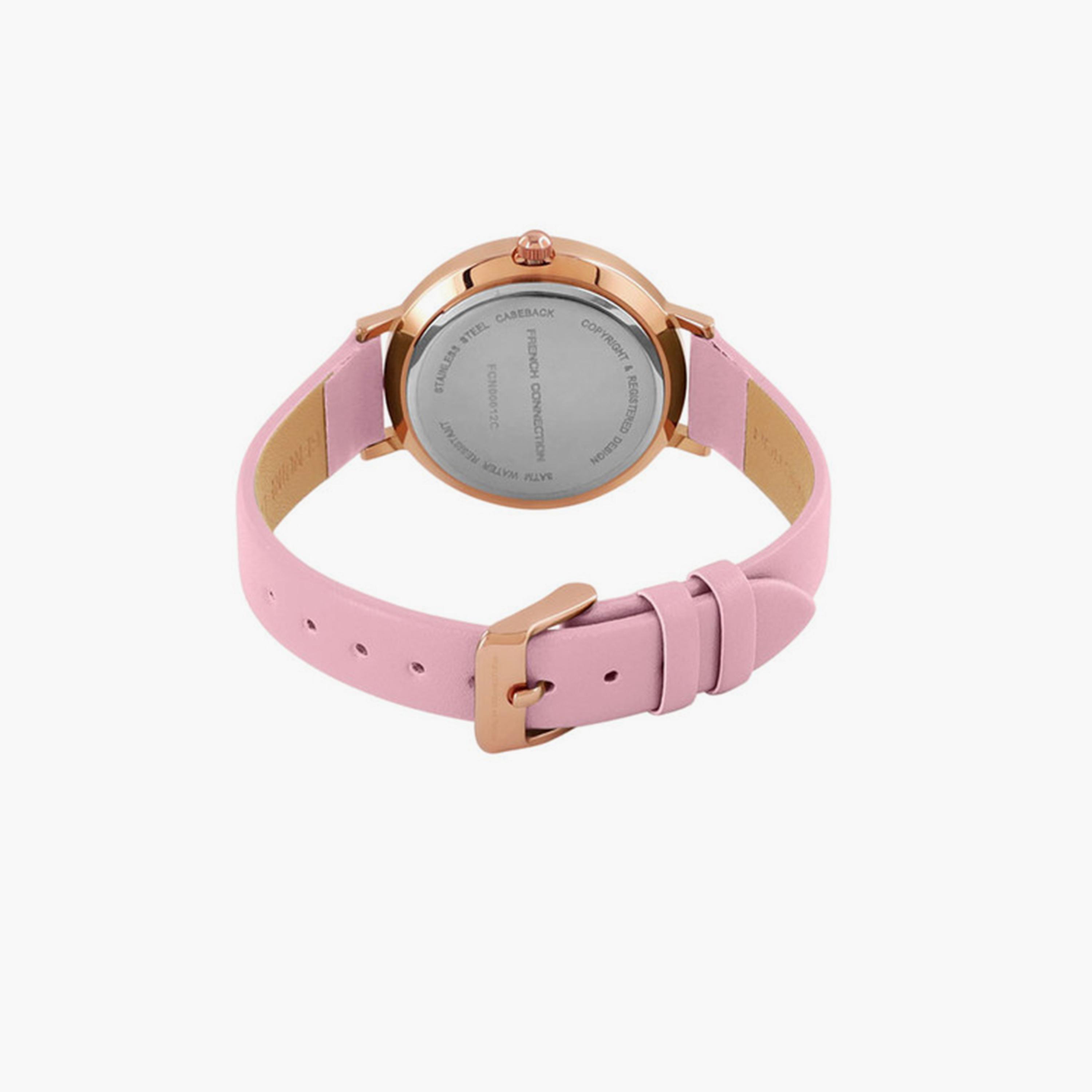 French Connection Women's 34MM Pink Analog Stainless Steel Strap Watch | FCN00012C-women-watchesandjewellery-watches-image-4