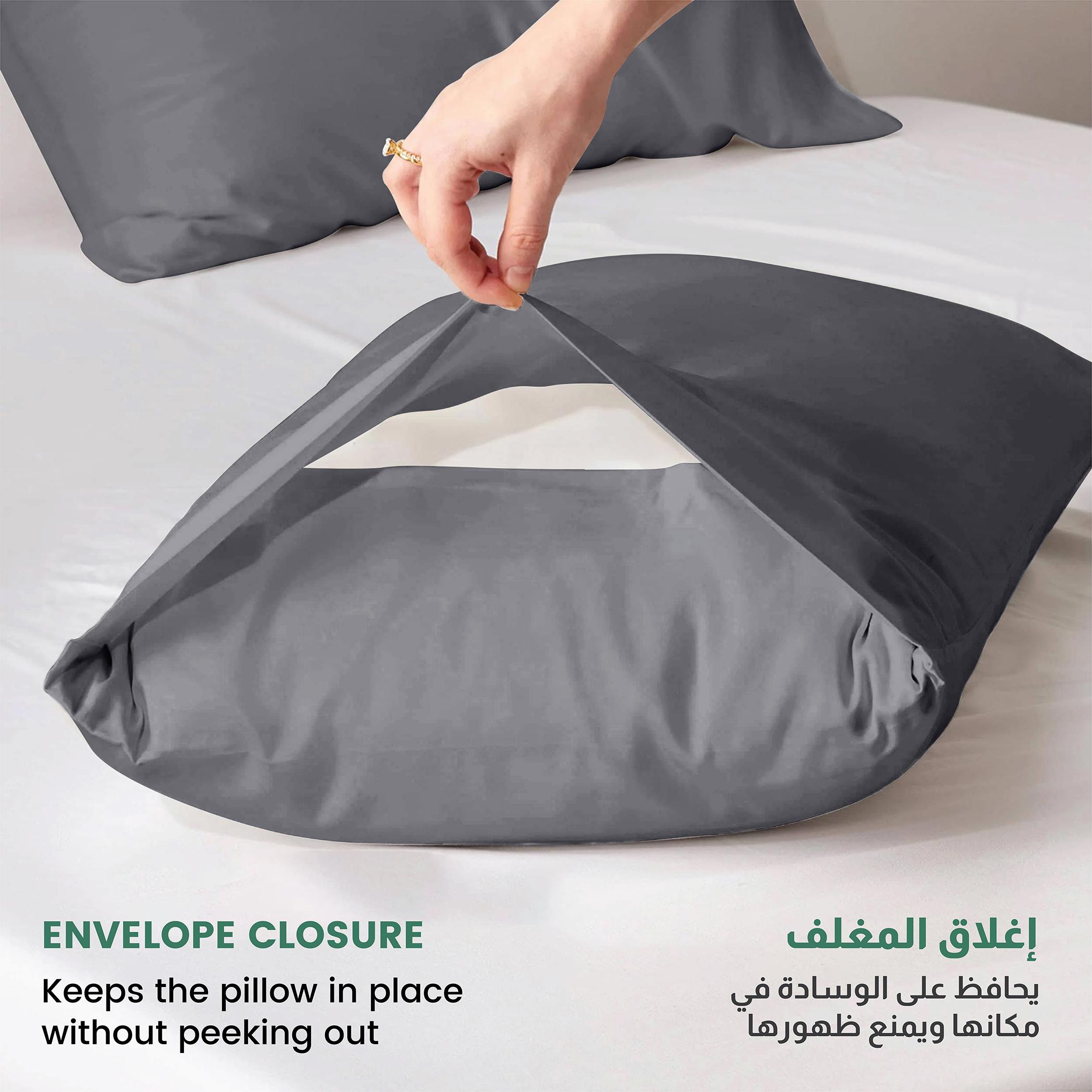 Ultima 2-Piece Microfibre Pillowcase Set - 50x75 cm-hbxhomeware-bedding-pillowcases-image-2