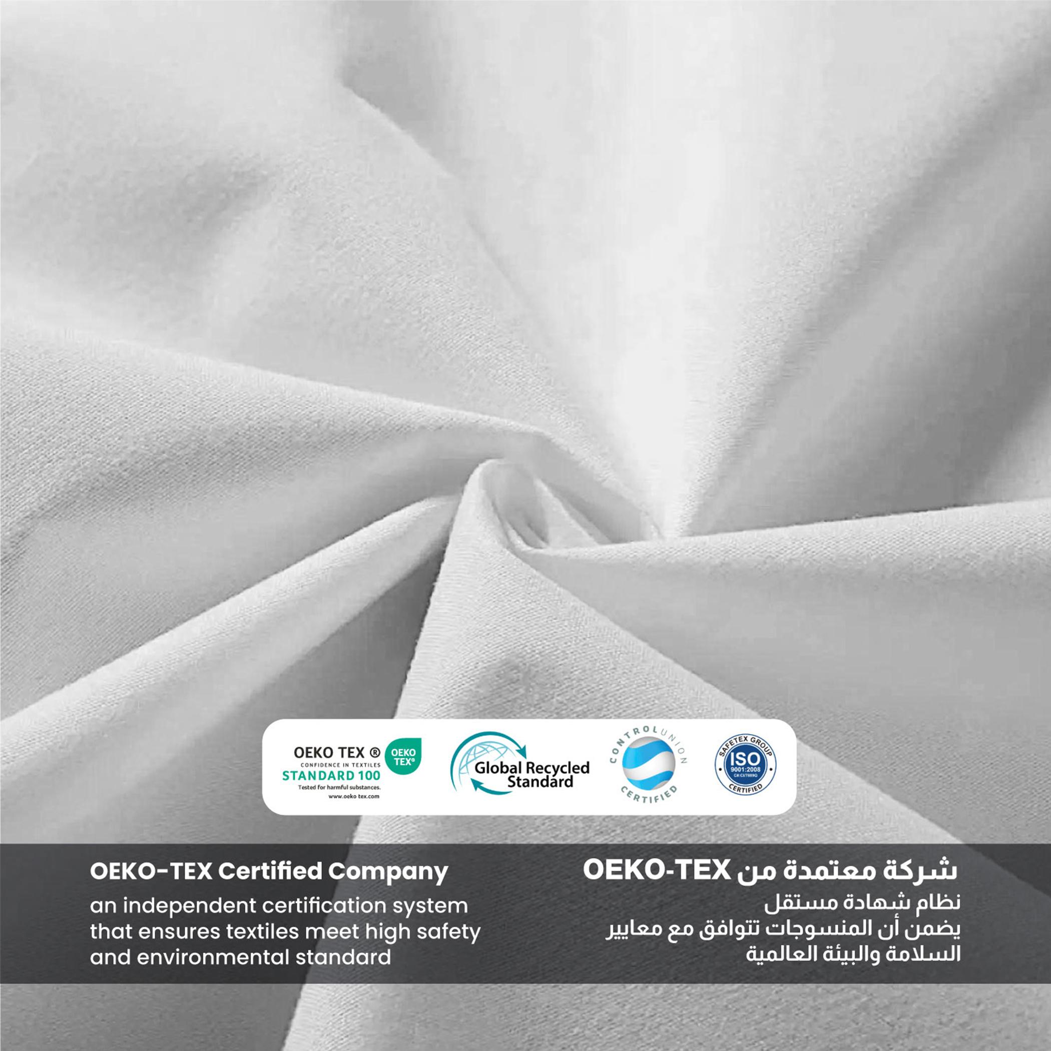 واقي مرتبة كينج مقاوم للماء من البولي يوريثان المغلفة ومضاد للحساسية من ألتيما - 180×200+35 سم-hbxbedroom-bedding-protectorsandtoppers-image-5