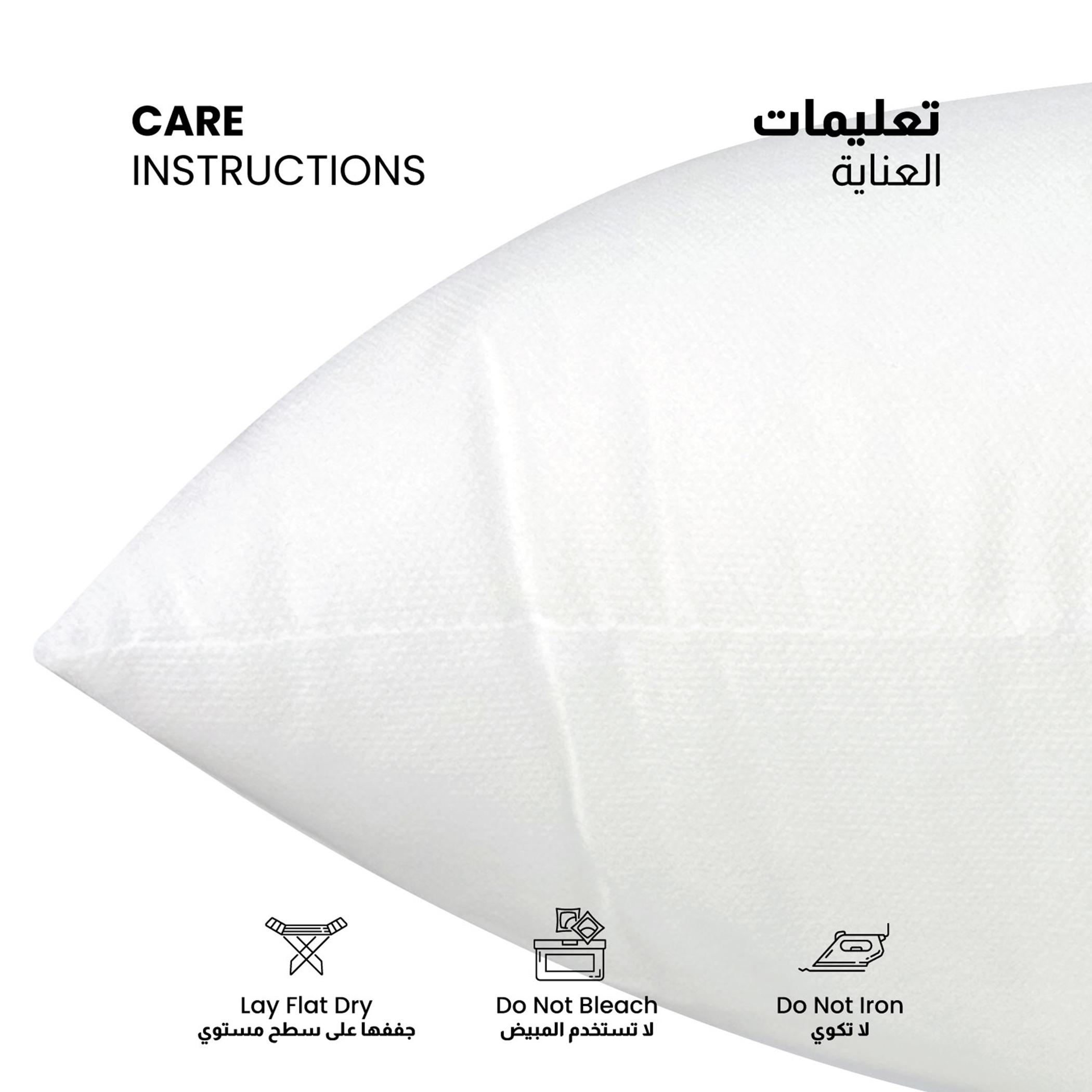 Ultima 2-Piece Non Woven Hollowfiber Filling Cushion Insert Set - 60x60 cm-hbxhomeware-cushionsandcovers-cushioninsert-image-3