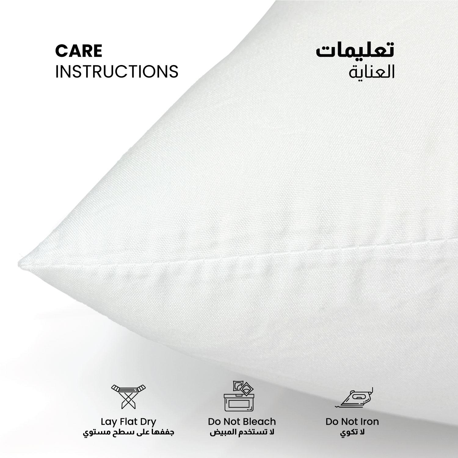 Ultima HD Microfiber Cushion Inserts with 350 gm Hollowfiber Filling - 40x40 cm-hbxhomeware-cushionsandcovers-cushioninsert-image-3