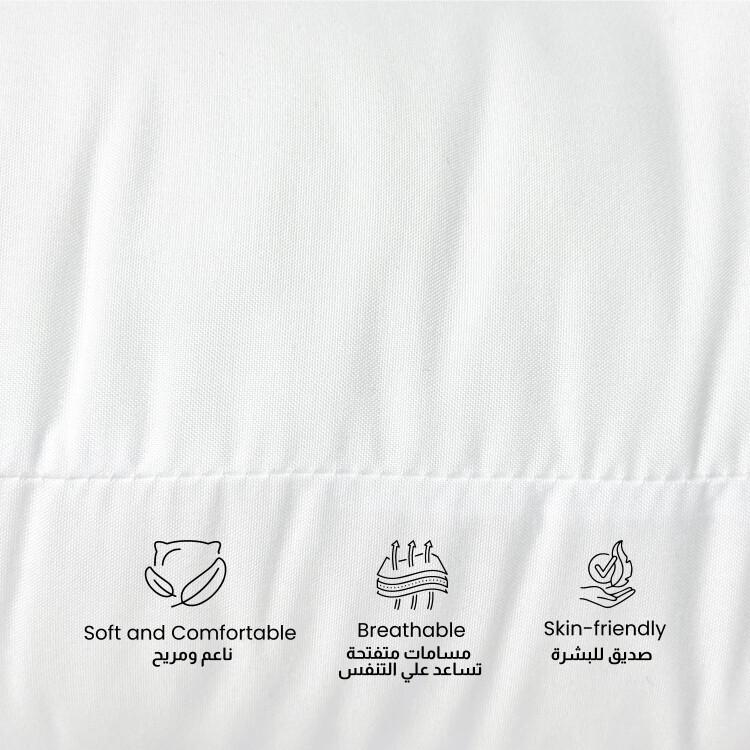 Ultima HD Microfiber Cushion Inserts with 350 gm Hollowfiber Filling - 40x40 cm-hbxhomeware-cushionsandcovers-cushioninsert-image-4