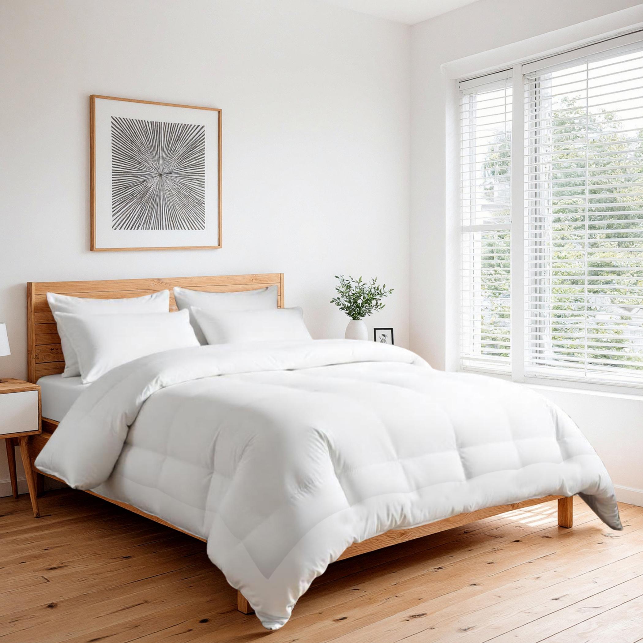 Ultima Premium Anti-Allergic All Season Microfiber Quilted Single Duvet Insert - 135x200 cm-hbxdecorandfurnishings-bedding-duvetsandpillows-image-1