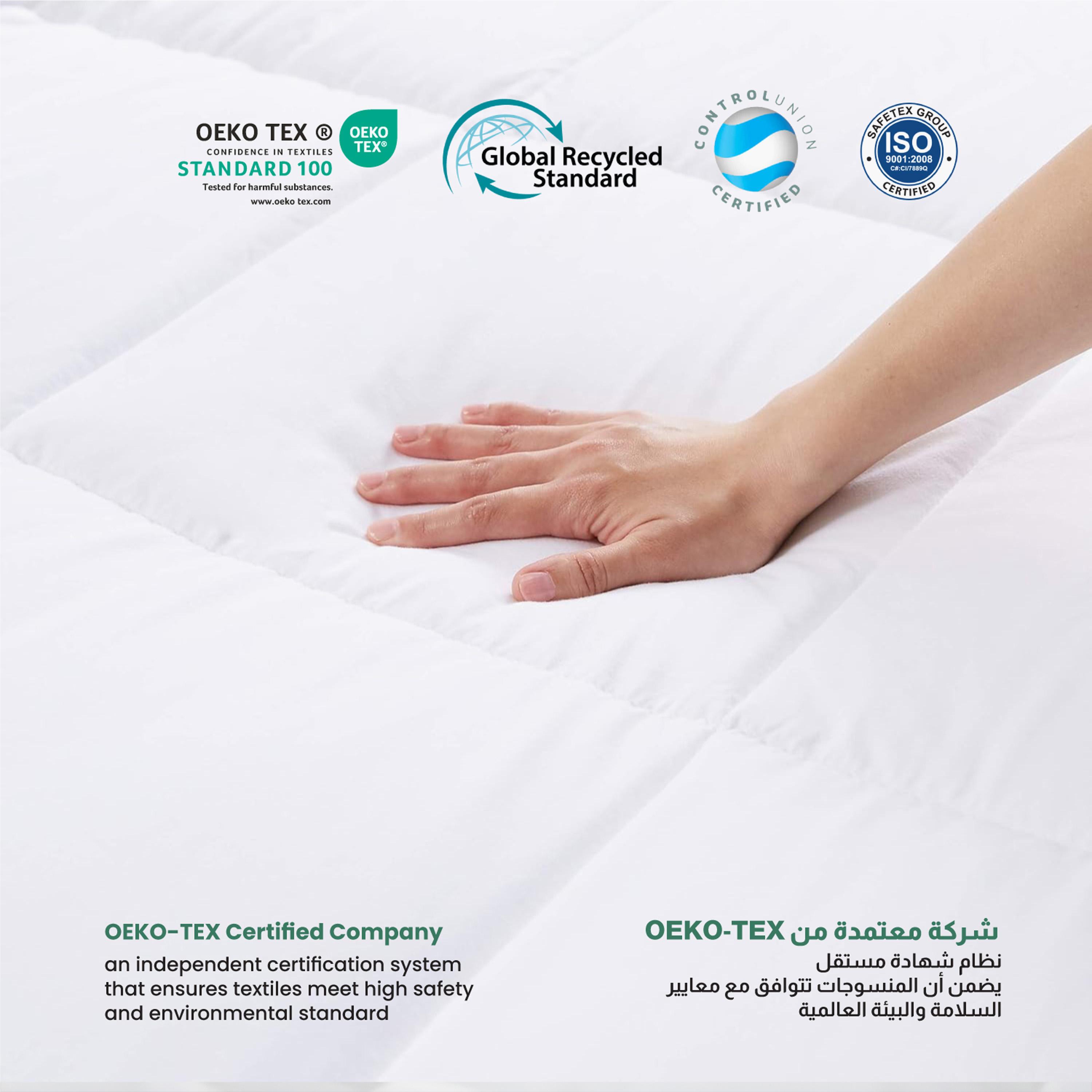 لحاف كينج كلاسيك ألياف دقيقة 110 جرام لكل متر مربع من ألتيما - 220x240 سم-hbxhomeware-hbxbedroom-image-3