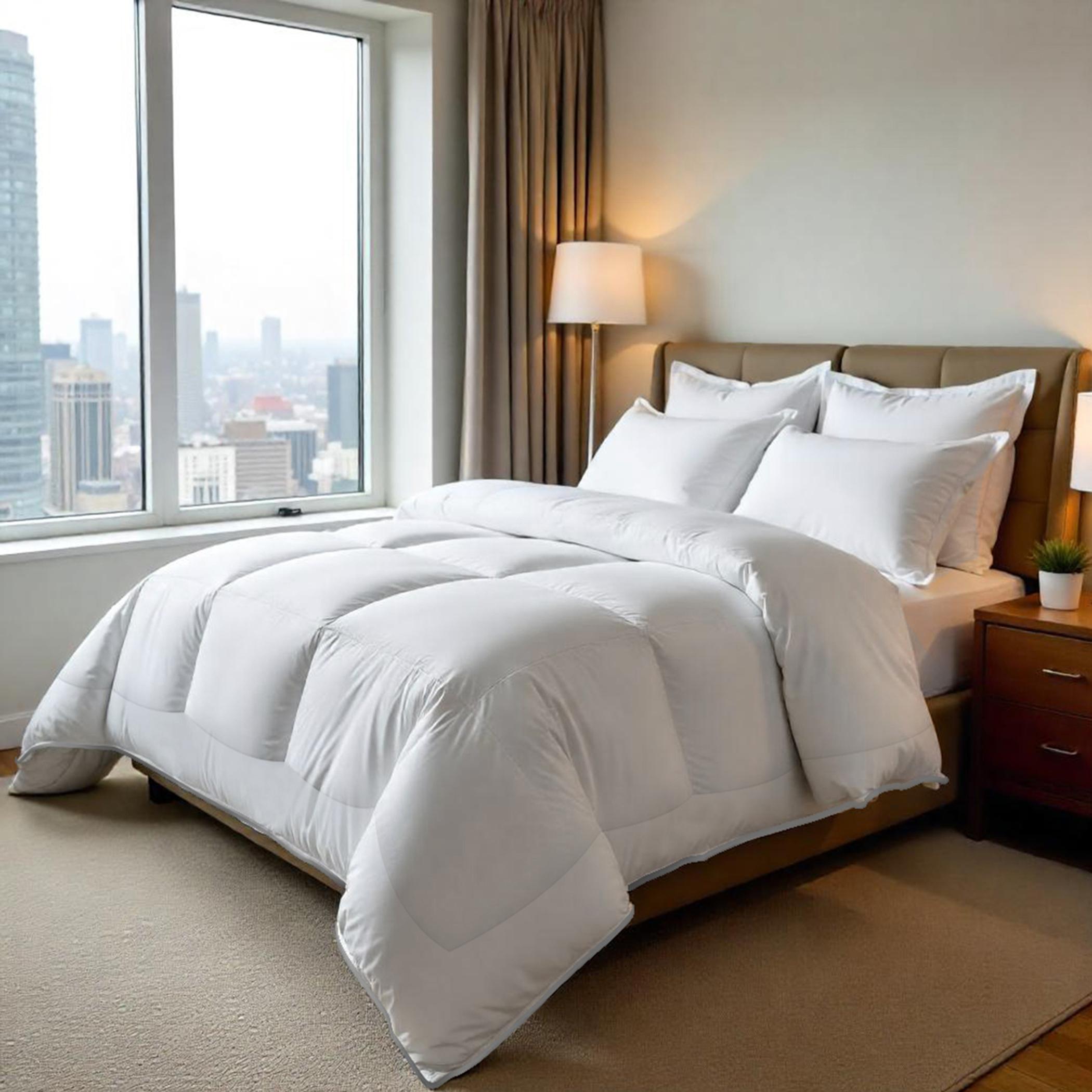 حشوة لحاف مبطن لجميع الفصول بحواف فاخرة رويال ديلايت من ألتيما بريميوم - 240×260 سم-hbxdecorandfurnishings-bedding-duvetsandpillows-image-1