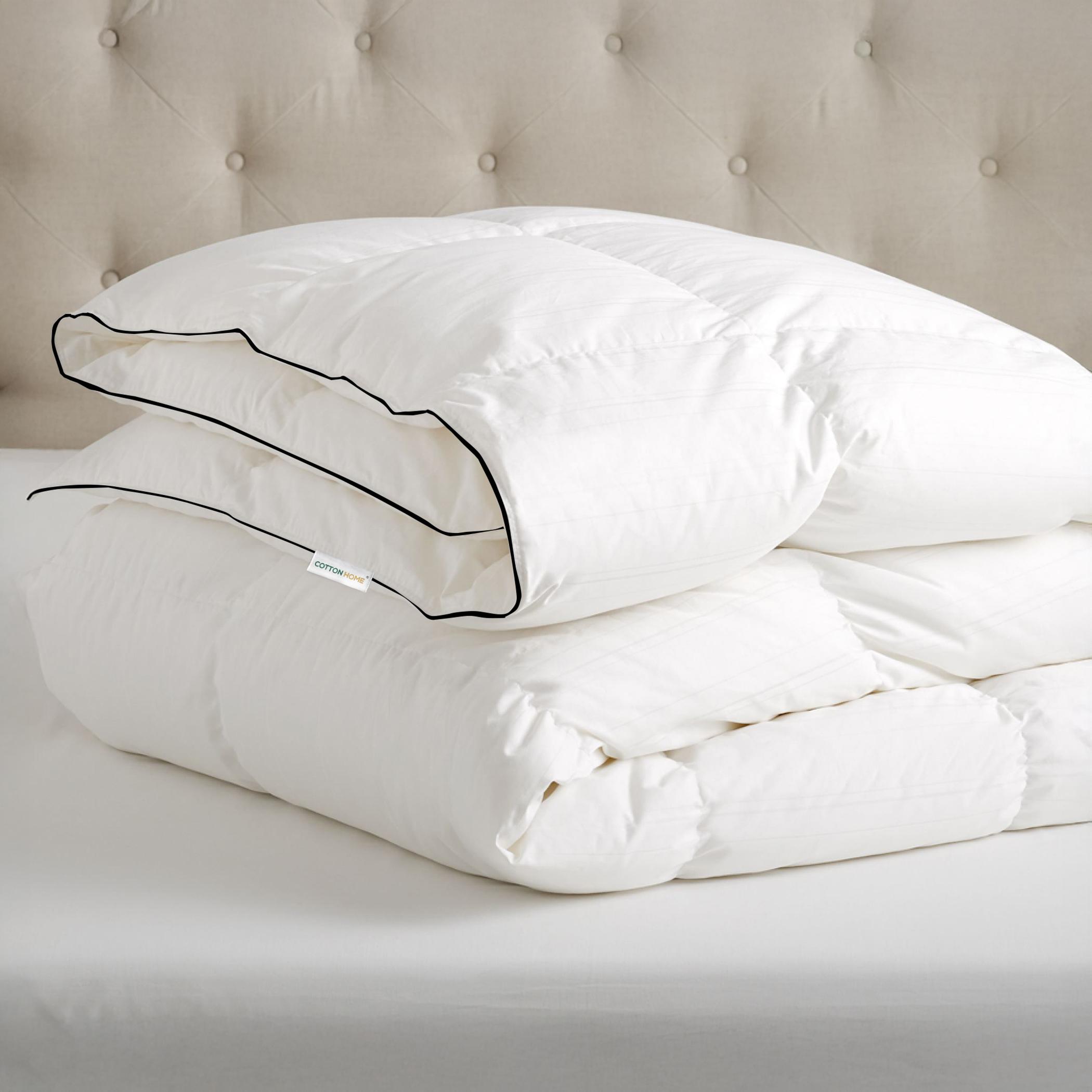 Ultima Premium Quality 100% Cotton Twin Duvet with Cord for Ultimate Support - 180x220 cm-hbxdecorandfurnishings-bedding-duvetsandpillows-image-2