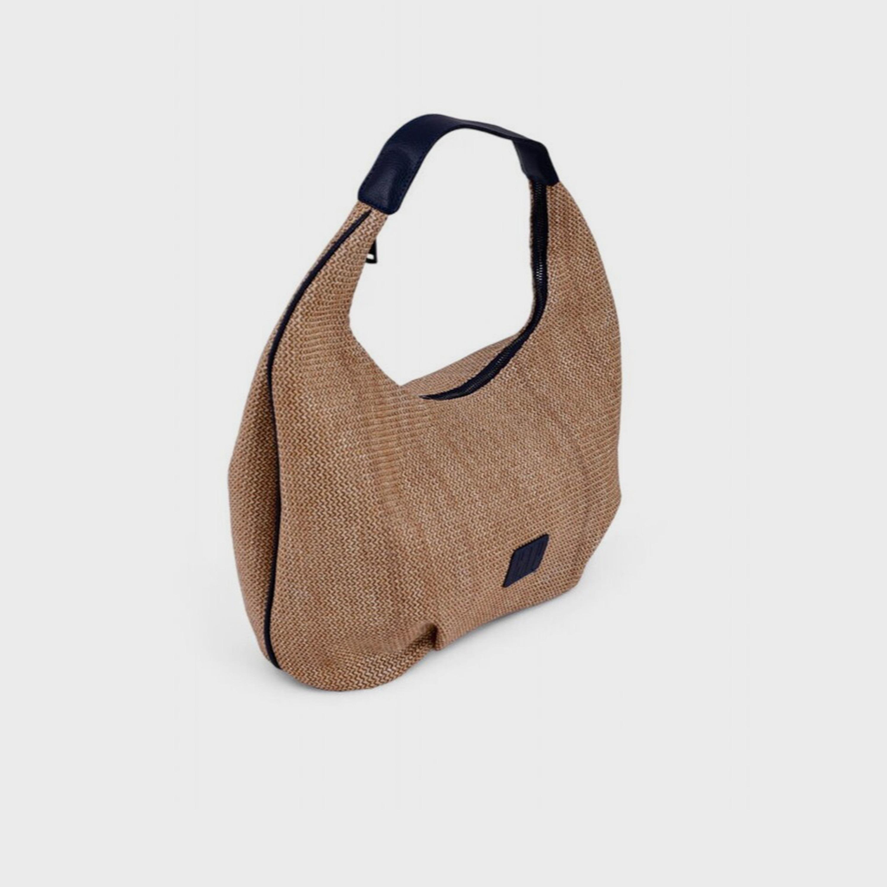 غاب-  شنطة كتف بمقبض مزدوج مزخرف وسحاب إغلاق-women-bagsandwallets-handbags-image-2