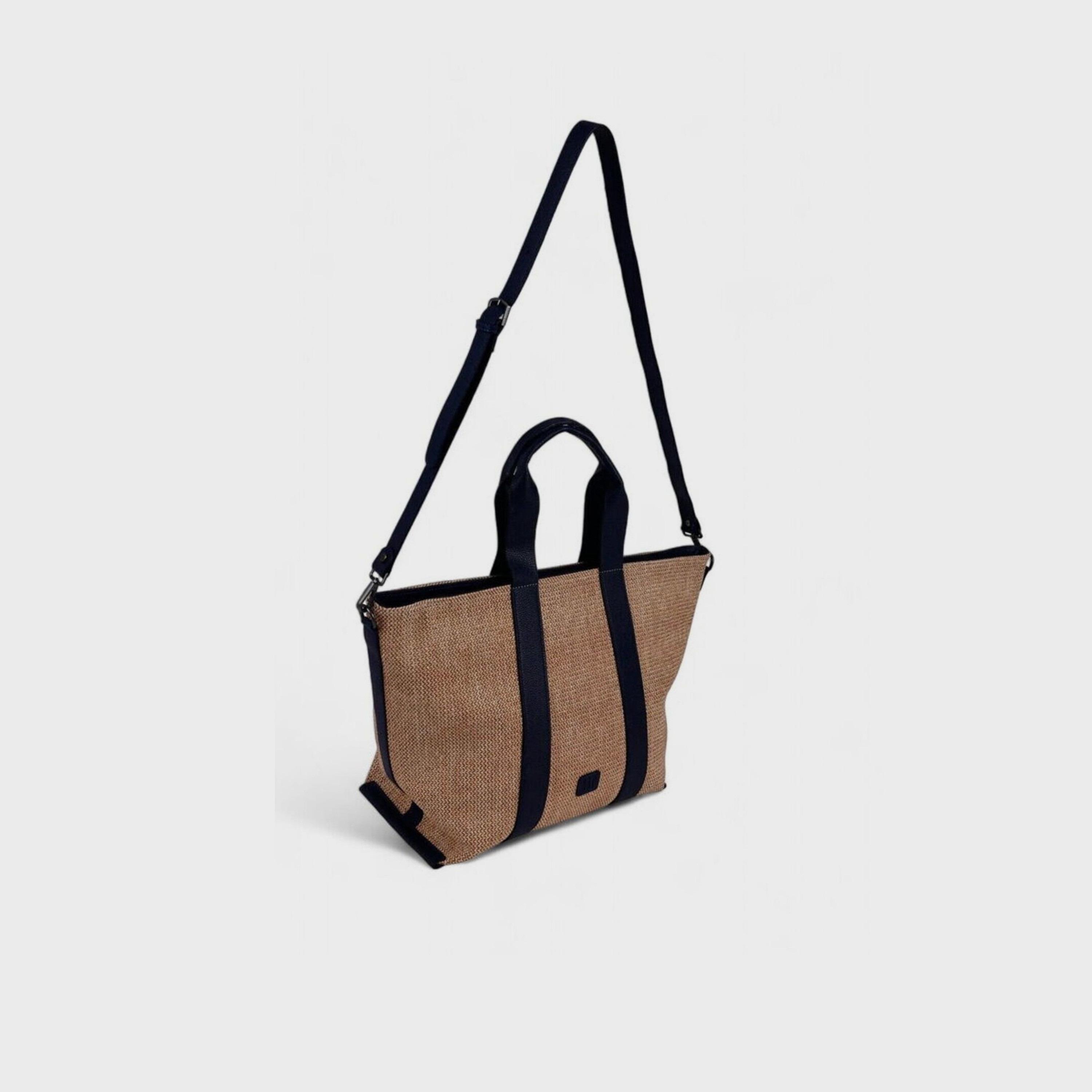 GAP Textured Double-Handle Satchel Bag with Zipper Closure and Detachable Strap-women-bagsandwallets-handbags-image-2