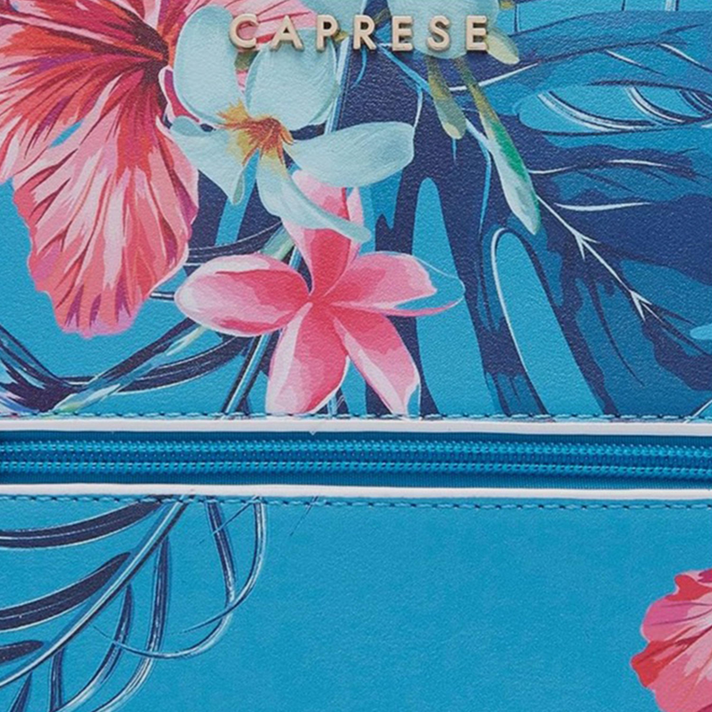 Caprese Printed Top Handle Mini Backpack with Zipper Closure and Adjustable Strap | 27 x 24 x 13 cm-travel-luggagesandbags-backpacks-image-6