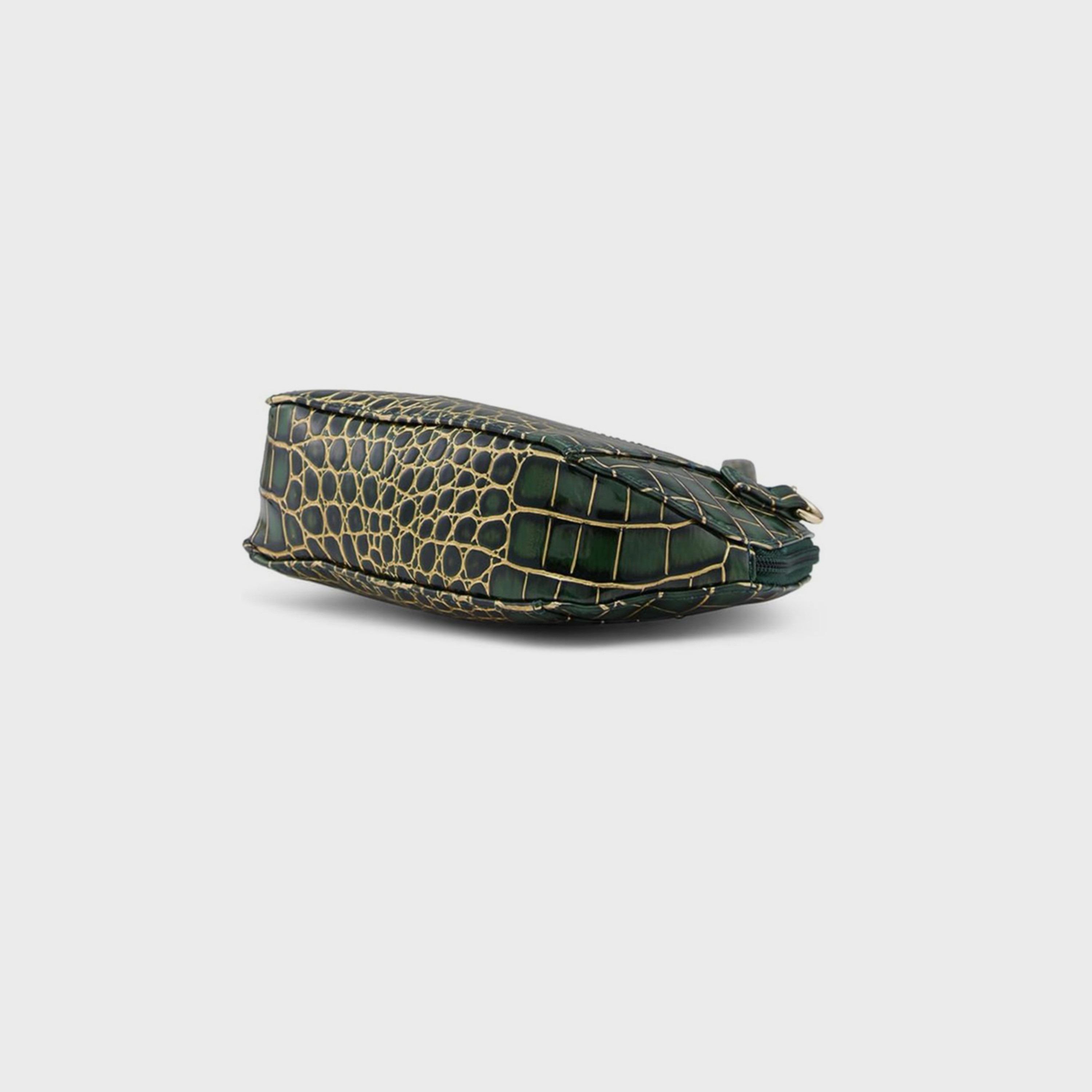 حقيبة كروس بطبعة من كابريزي مع إغلاق بسحاب وحزام قابل للتعديل | 22 × 15 × 6 سم-women-bagsandwallets-handbags-image-5