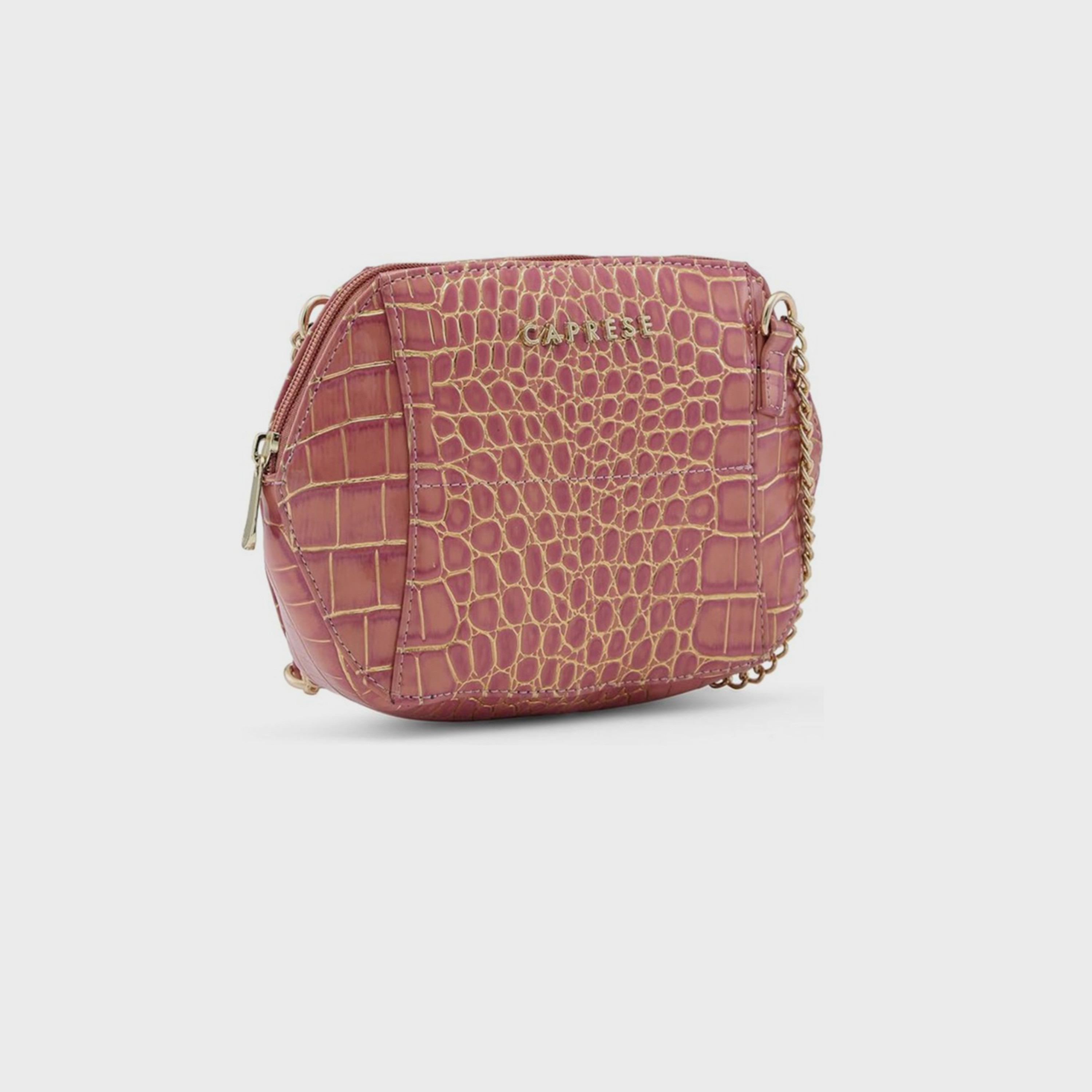 حقيبة كروس بطبعة من كابريزي مع إغلاق بسحاب وحزام قابل للتعديل | 22 × 15 × 6 سم-women-bagsandwallets-handbags-image-7