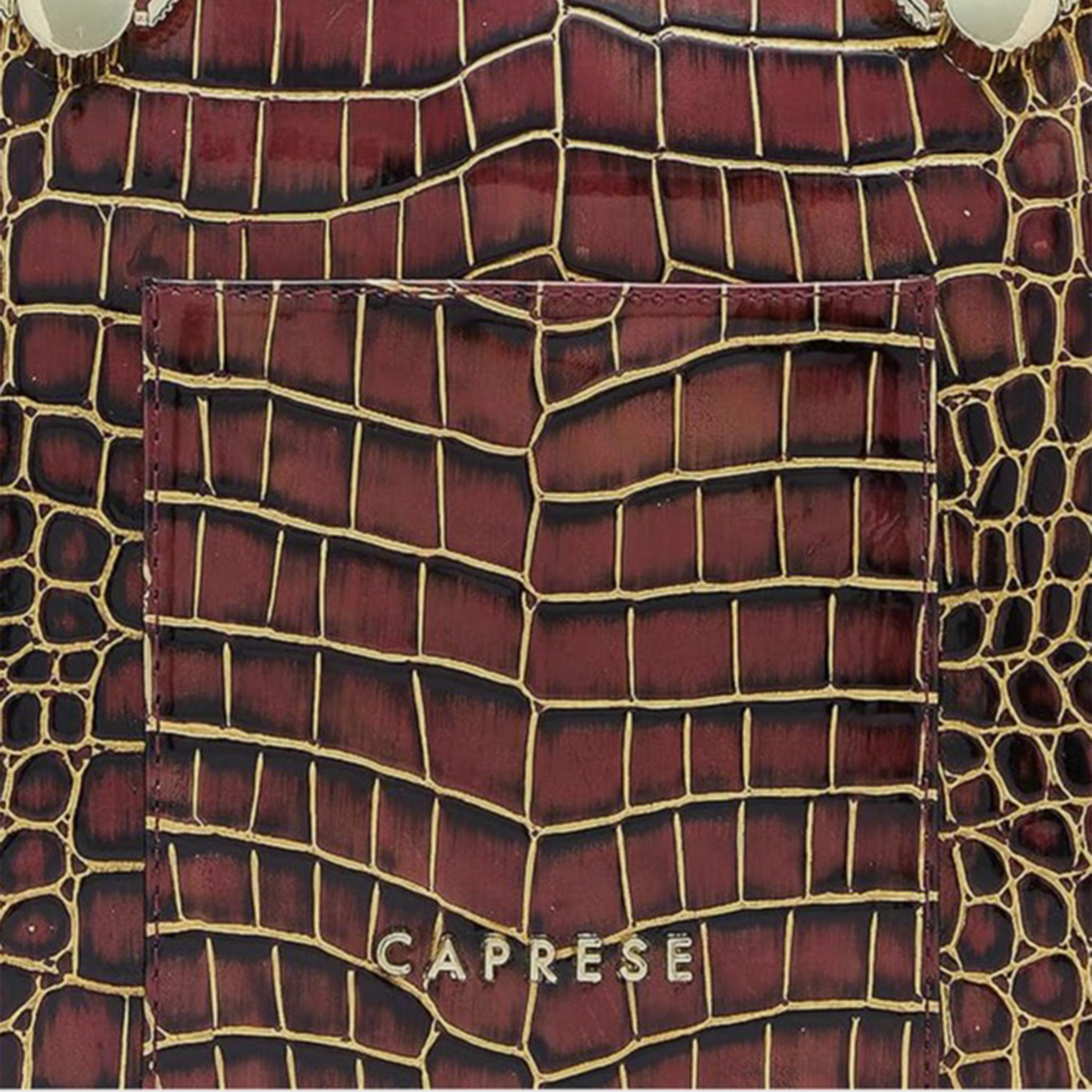 Caprese Animal Print Double-Handle Shoulder Bag with Zipper Closure and Detachable Strap | 47 x 25 x 14 cm-women-bagsandwallets-handbags-image-7