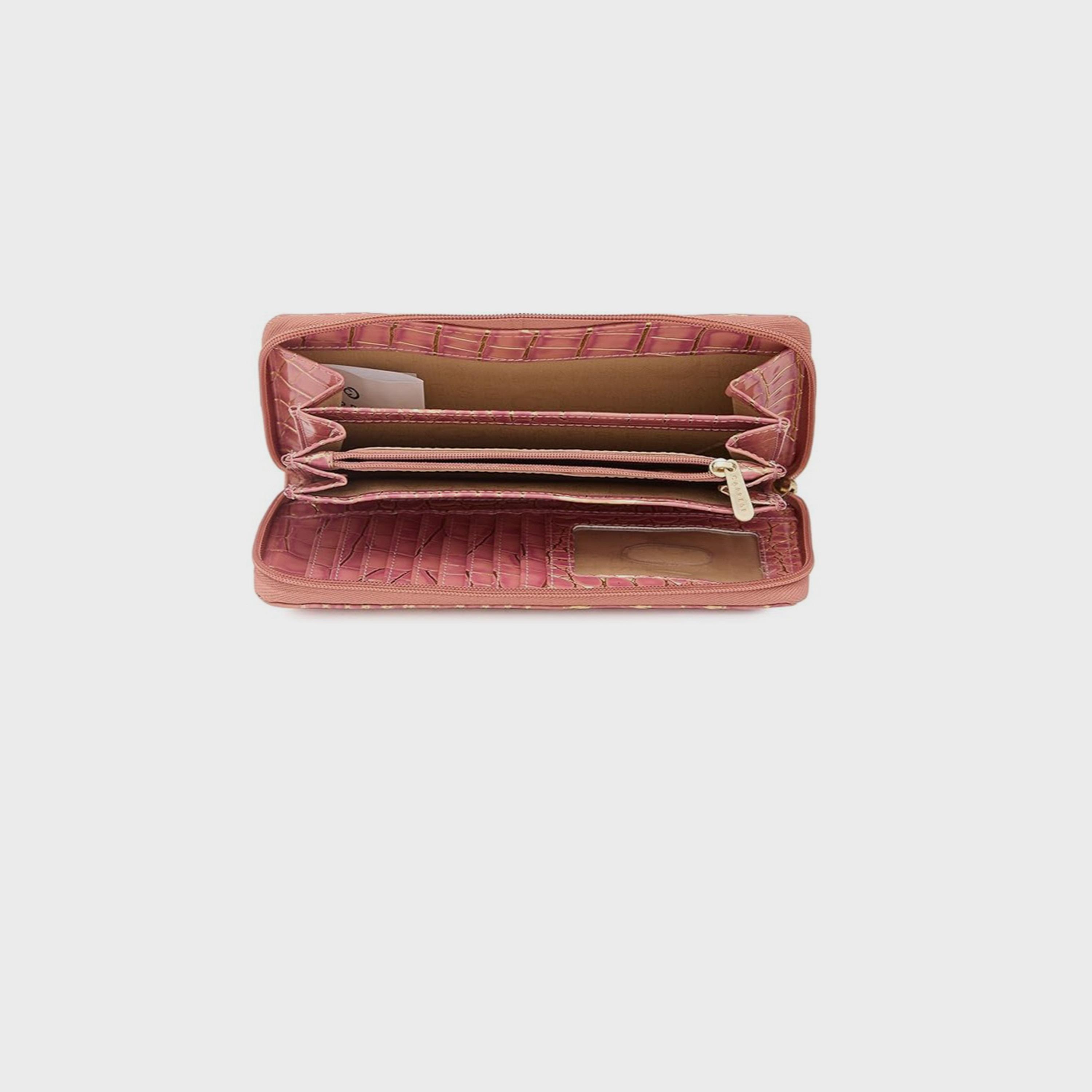 Caprese محفظة بطبعة مع إغلاق بسحاب | 20 × 10 × 2 سم-women-bagsandwallets-wallets-image-5