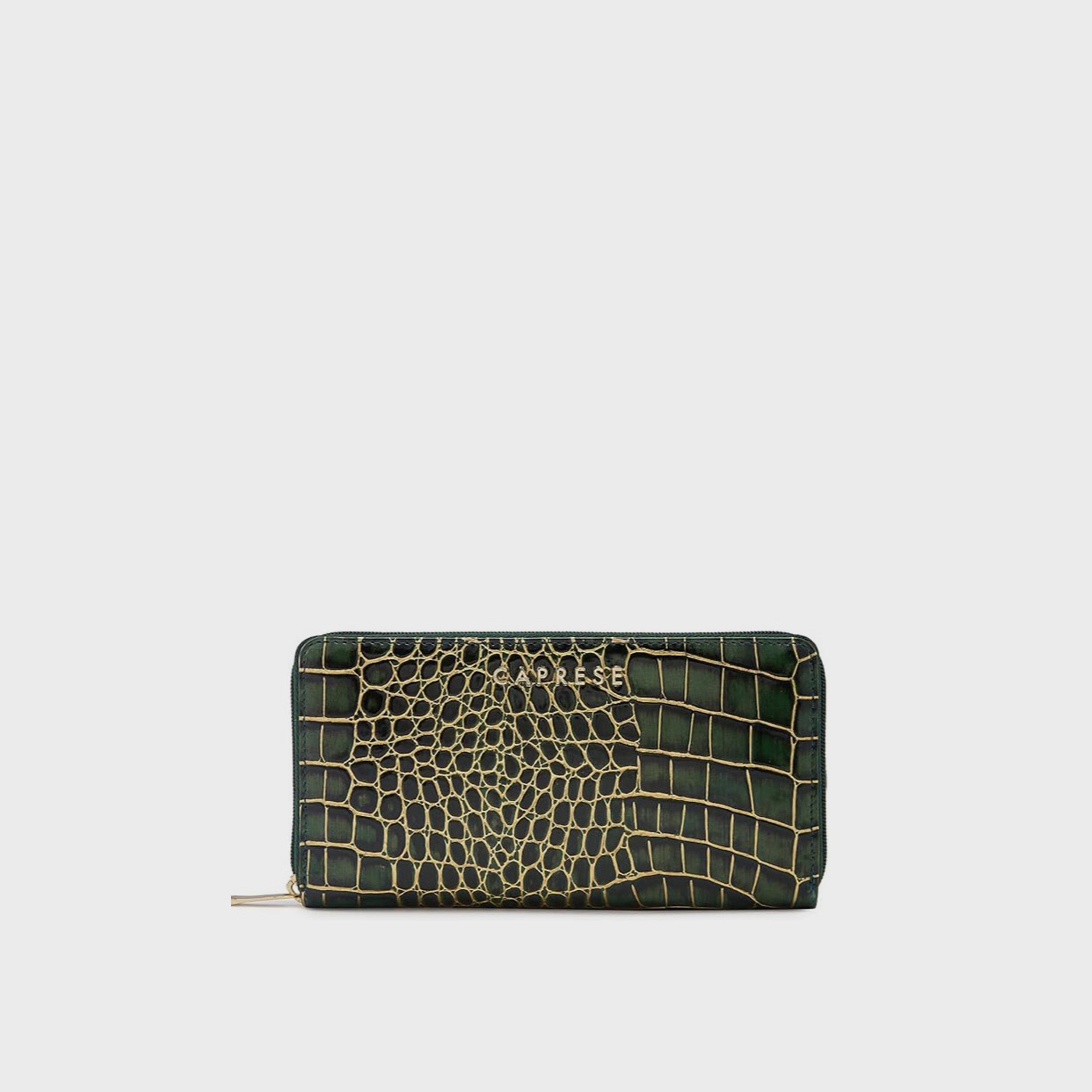 Caprese محفظة بطبعة مع إغلاق بسحاب | 20 × 10 × 2 سم-women-bagsandwallets-wallets-image-1