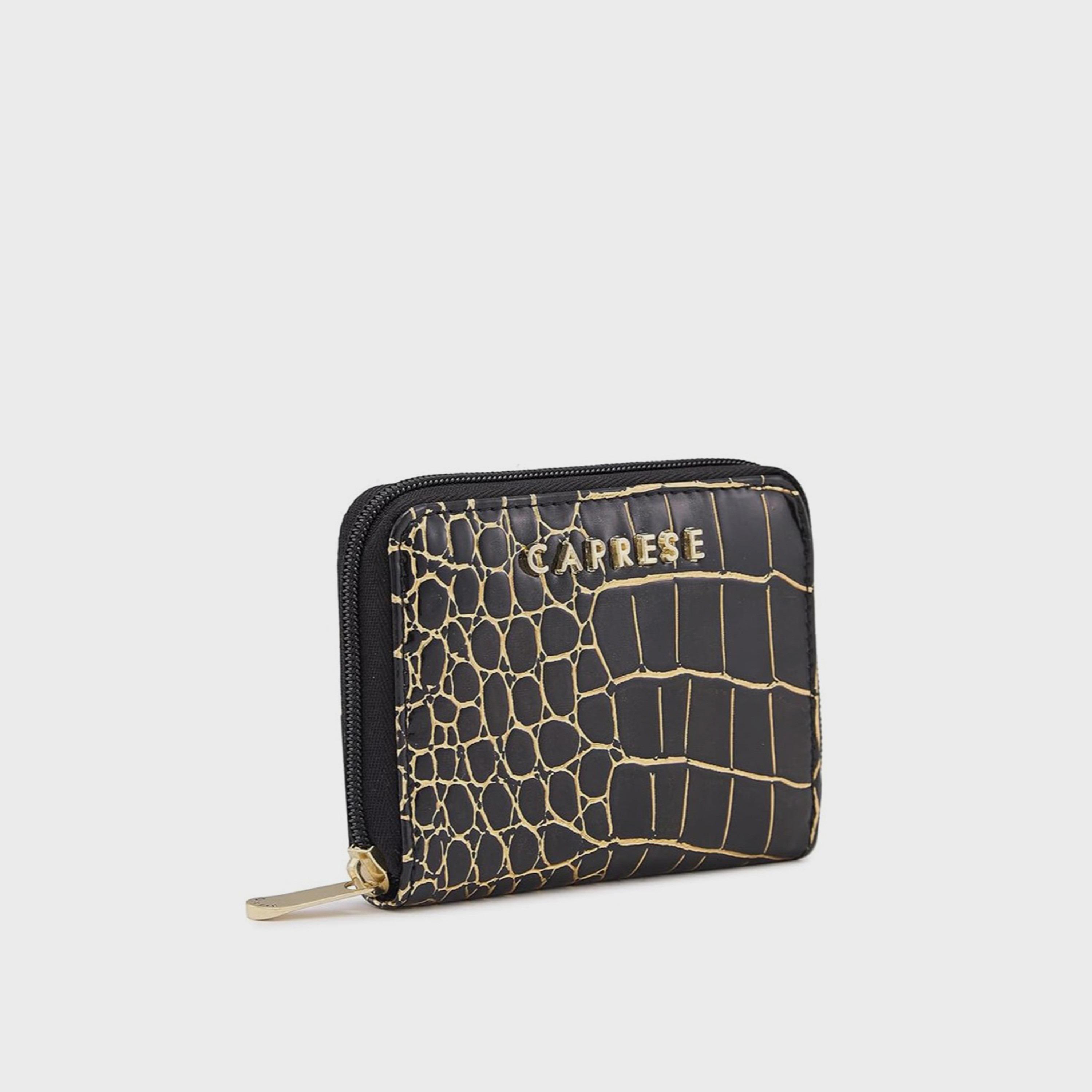 Caprese محفظة بطبعة مع إغلاق بسحاب | 12 × 10 × 2 سم-women-bagsandwallets-wallets-image-1