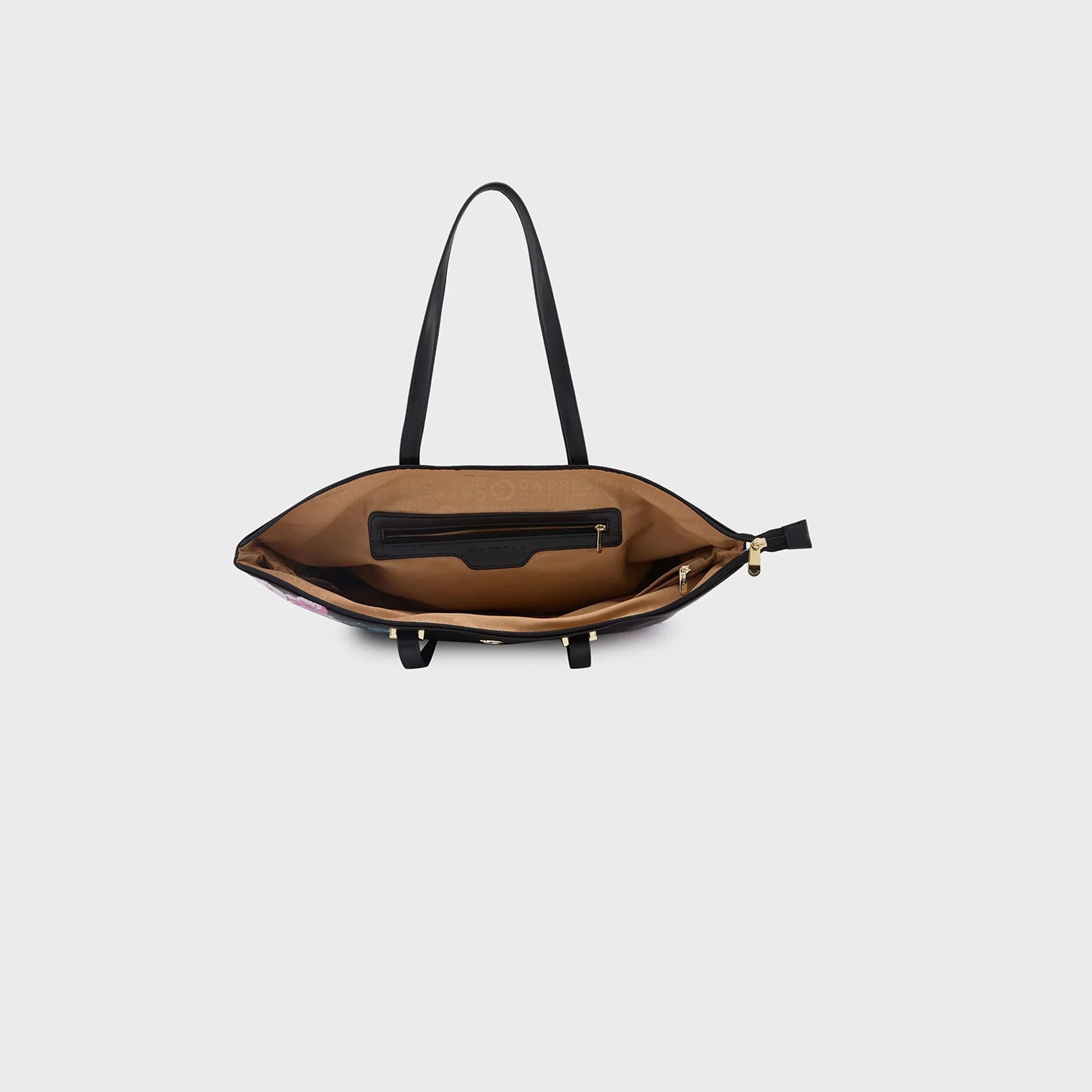 Caprese Printed Double-Handle Tote Bag with Zipper Closure | 47 x 13 x 29 cm-women-bagsandwallets-handbags-image-4