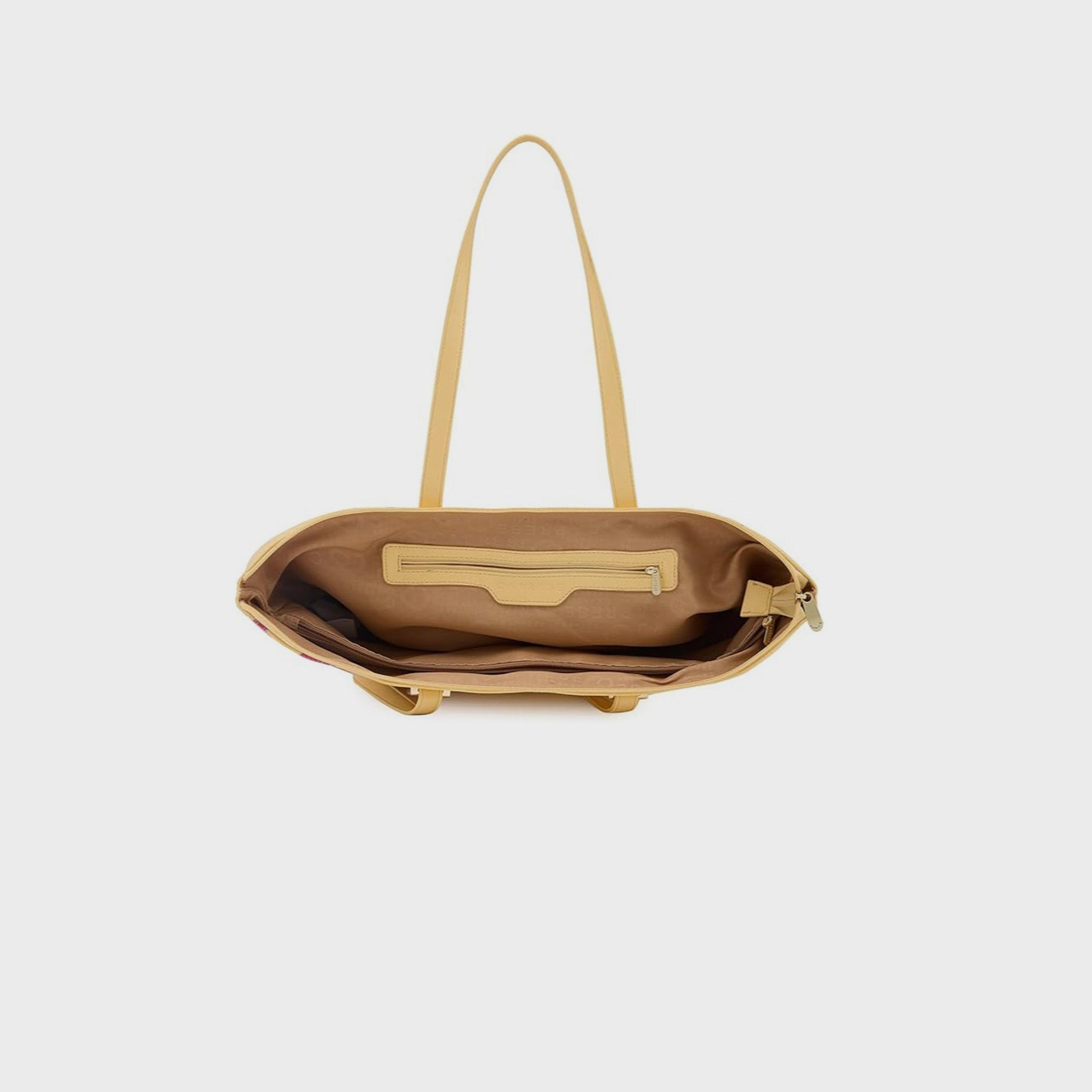 حقيبة حمل بمقبض مزدوج مطبوعة من Caprese مع إغلاق بسحاب | 47 × 25 × 14 سم-women-bagsandwallets-handbags-image-7