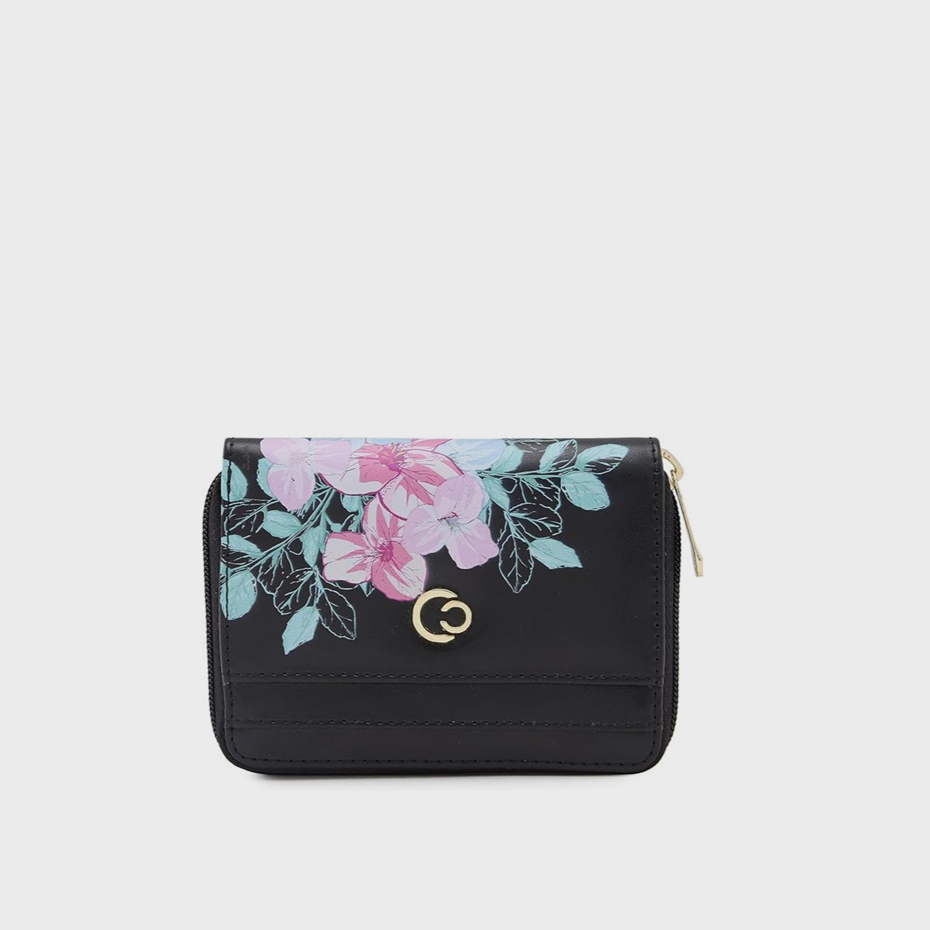 محفظة كابريزي مطبوعة بسحاب للإغلاق | 12 × 10 × 2 سم-women-bagsandwallets-wallets-image-1