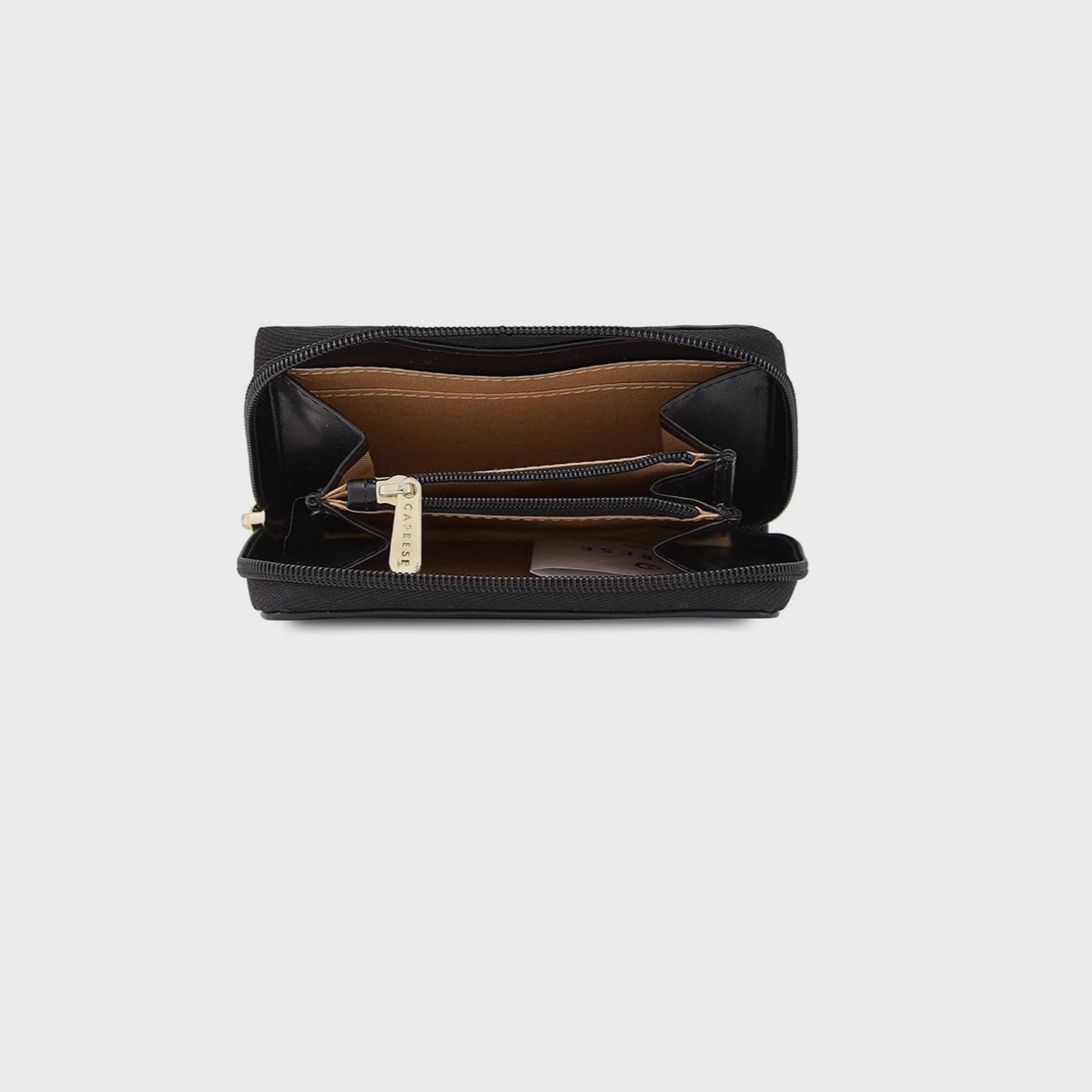 محفظة كابريزي مطبوعة بسحاب للإغلاق | 12 × 10 × 2 سم-women-bagsandwallets-wallets-image-8