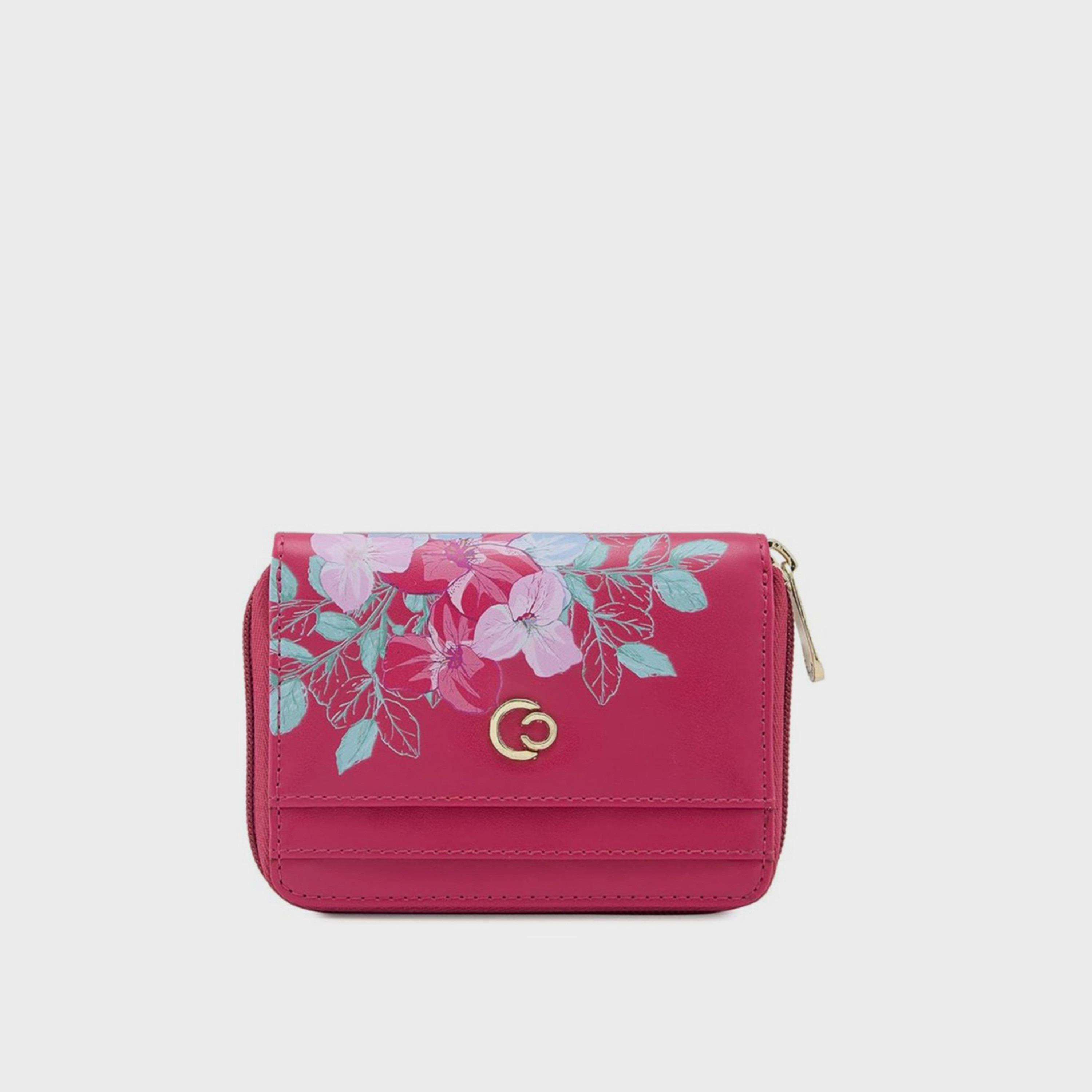محفظة كابريزي مطبوعة بسحاب للإغلاق | 12 × 10 × 2 سم-women-bagsandwallets-wallets-image-1