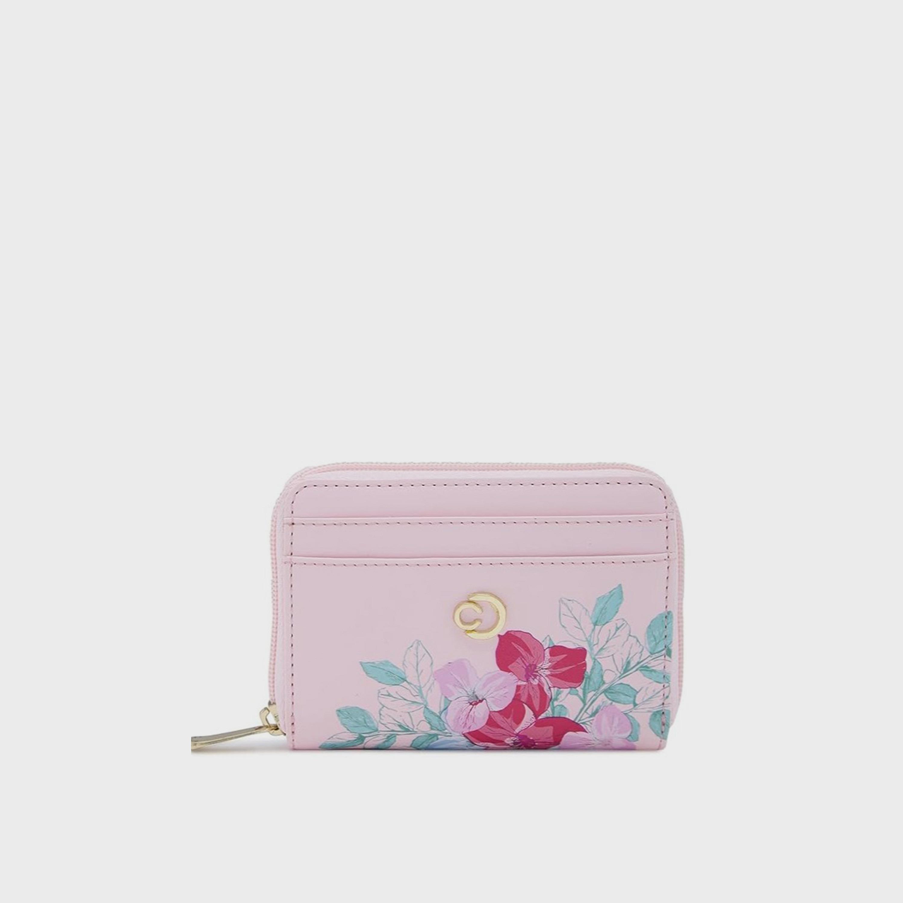محفظة كابريزي مطبوعة بسحاب للإغلاق | 12 × 10 × 2 سم-women-bagsandwallets-wallets-image-1