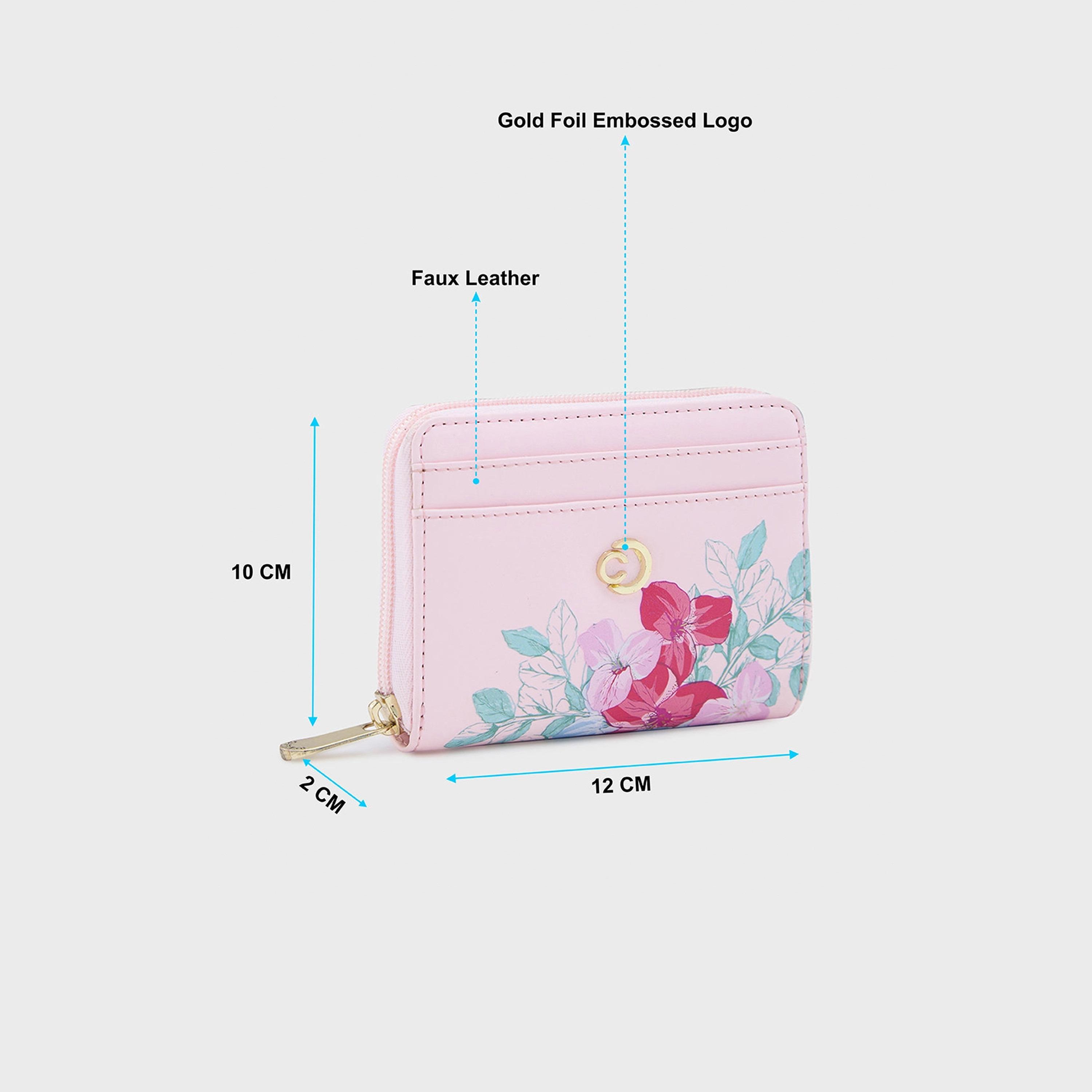 محفظة كابريزي مطبوعة بسحاب للإغلاق | 12 × 10 × 2 سم-women-bagsandwallets-wallets-image-3
