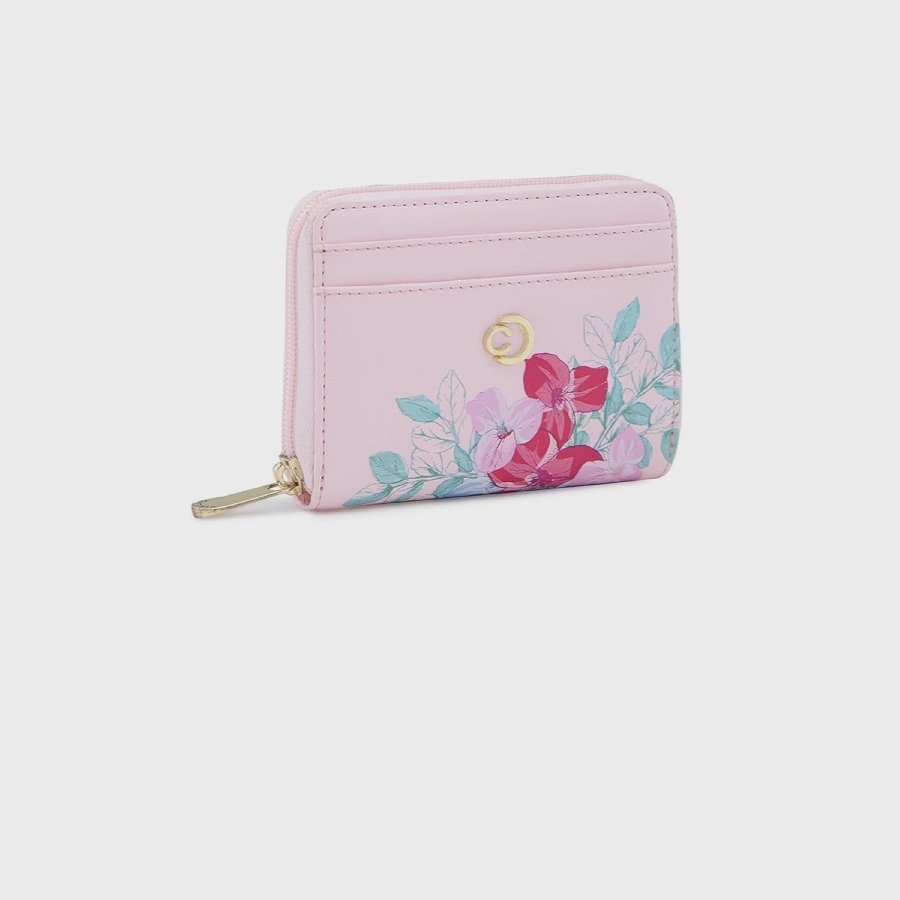 محفظة كابريزي مطبوعة بسحاب للإغلاق | 12 × 10 × 2 سم-women-bagsandwallets-wallets-image-4