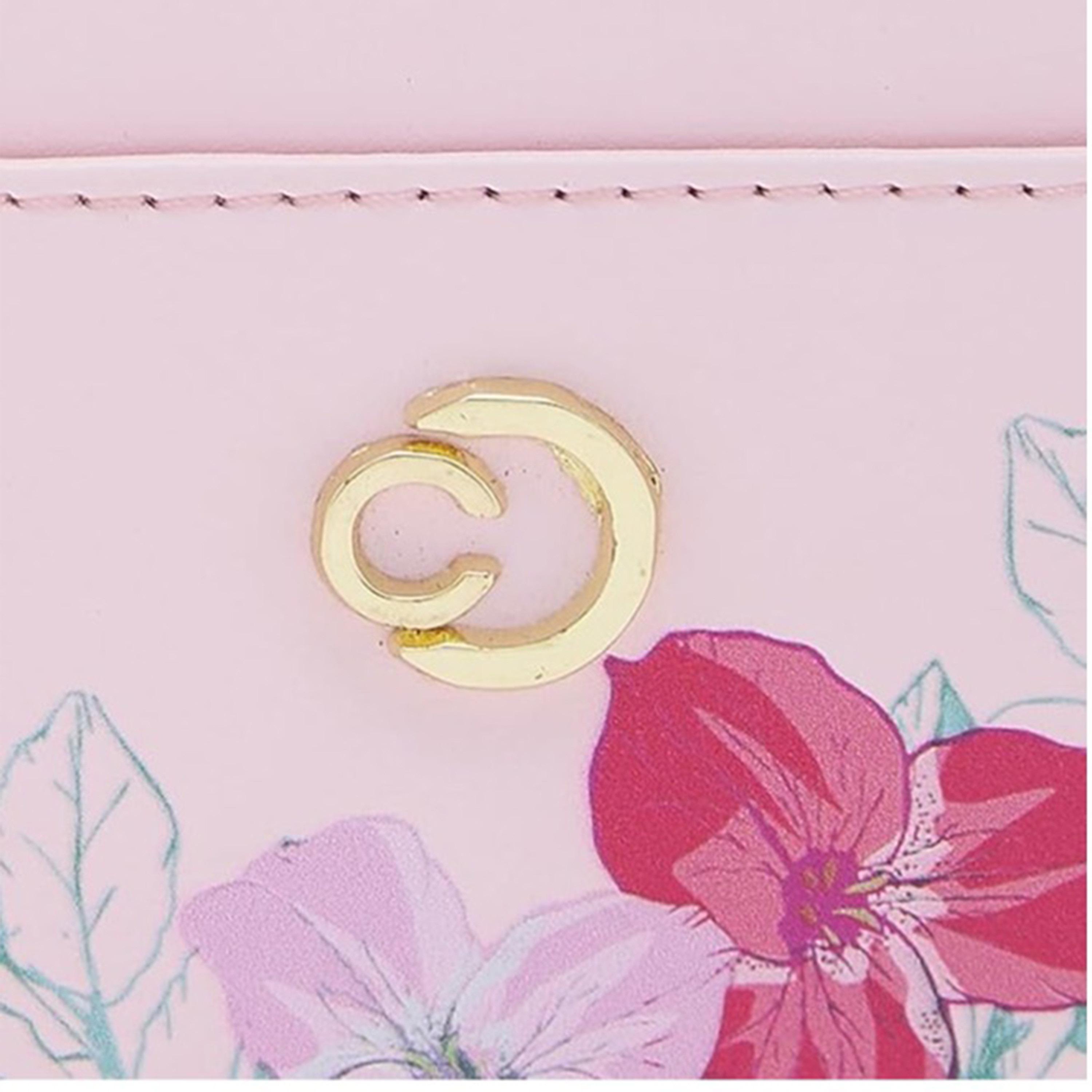 محفظة كابريزي مطبوعة بسحاب للإغلاق | 12 × 10 × 2 سم-women-bagsandwallets-wallets-image-8
