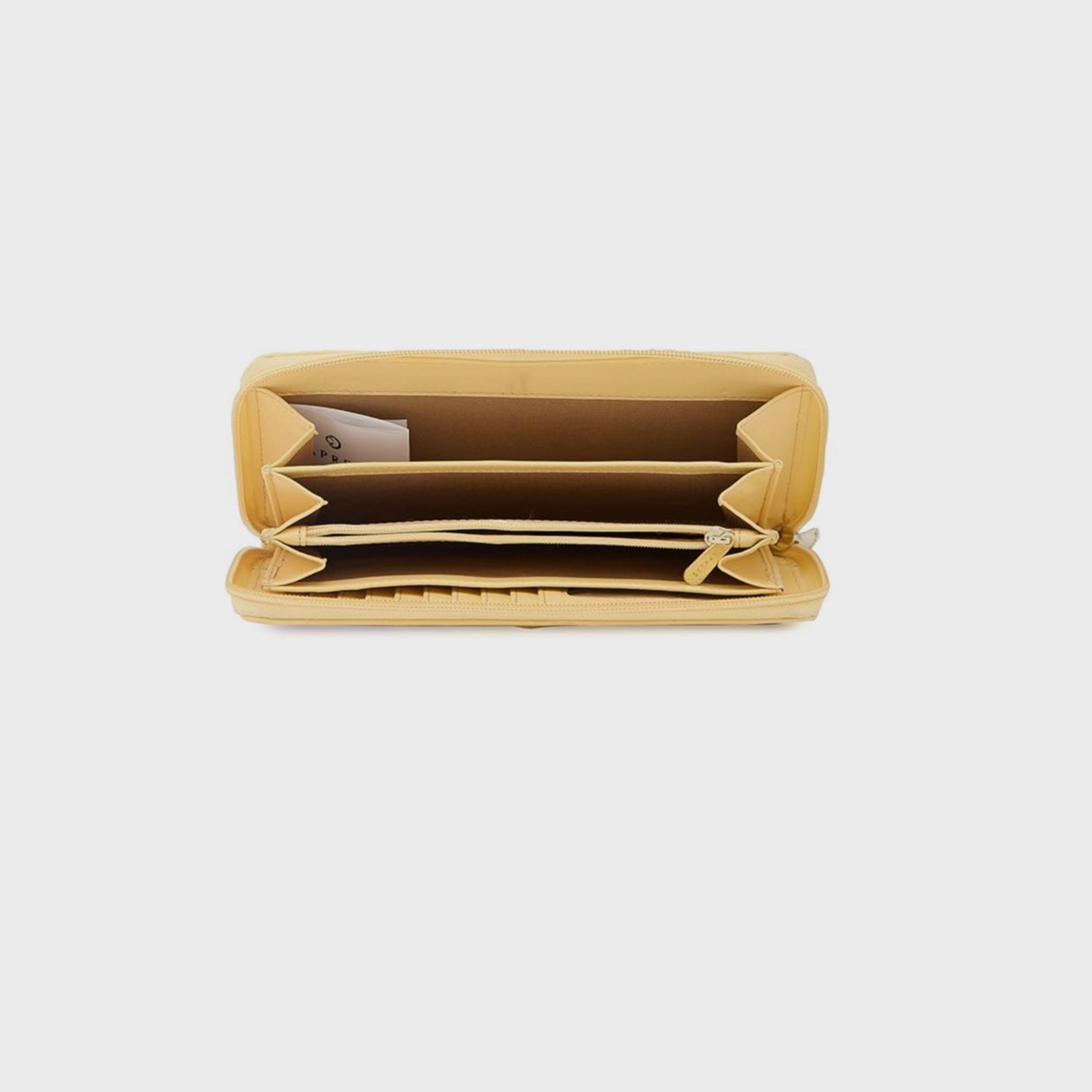 Caprese Printed Wallet with Zipper Closure | 12 x 10 x 2 cm-women-bagsandwallets-wallets-image-5