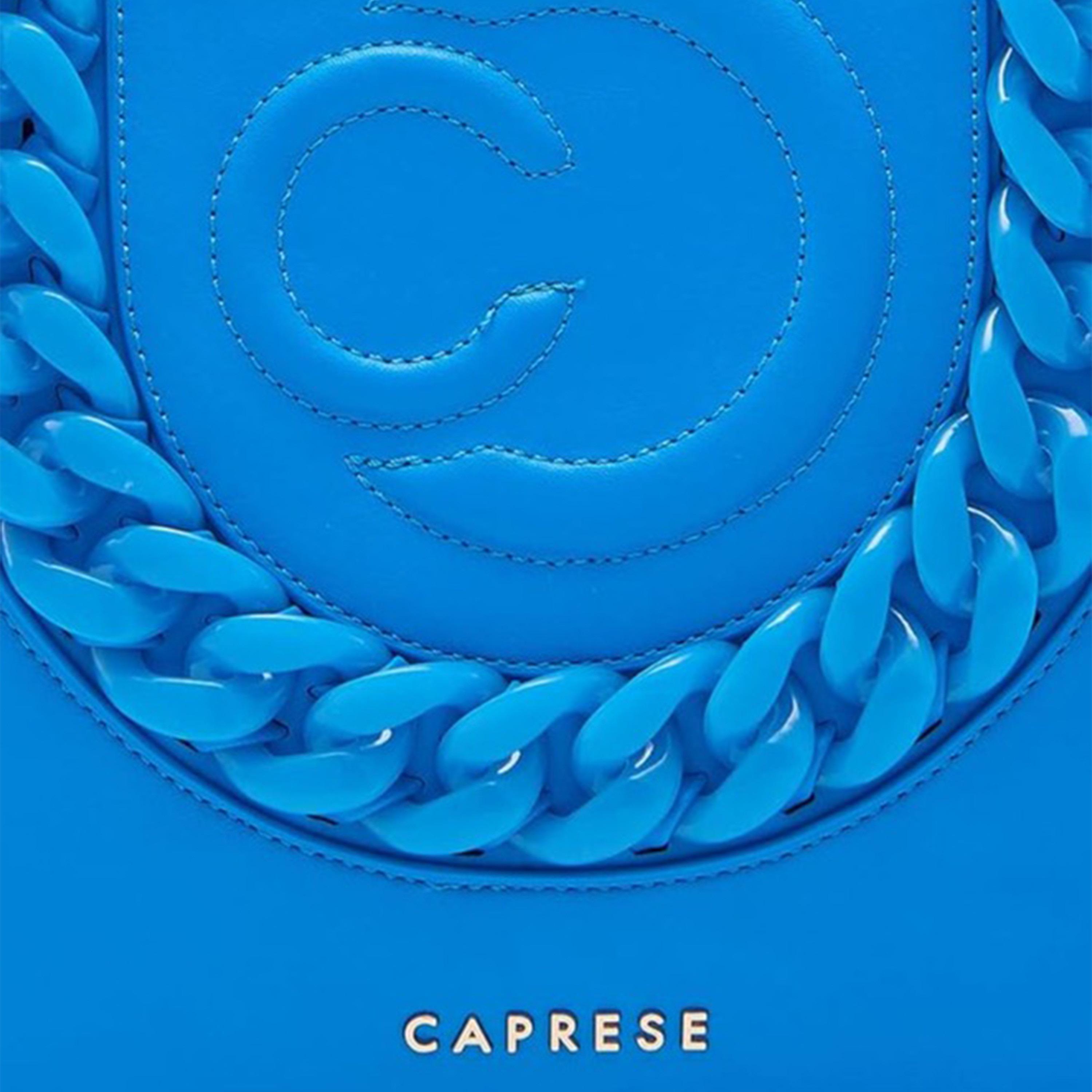 حقيبة كتف Caprese Embleishment بمقبض مزدوج مع إغلاق بسحاب وحزام قابل للفصل | 37 × 29 × 15 سم-women-bagsandwallets-handbags-image-7