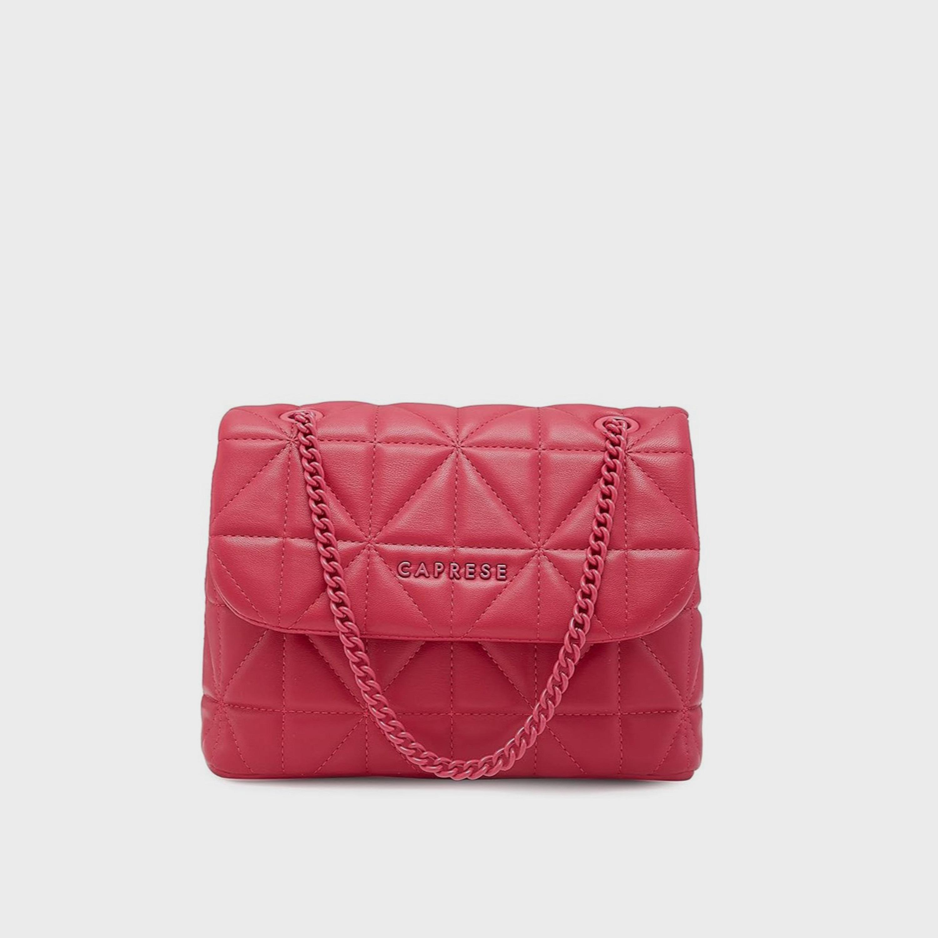 حقيبة كتف مبطن Caprese مع قلاب قلاب للإغلاق وحزام سلسلة | 20 × 15 × 15 سم-women-bagsandwallets-handbags-image-6