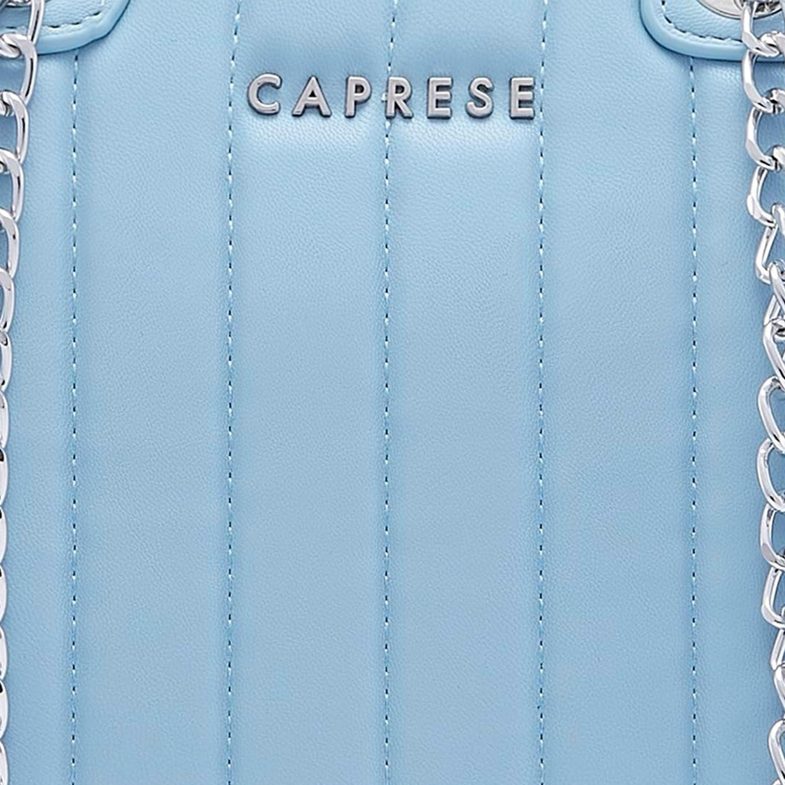 Caprese Quilted Double-Handle Shoulder Bag with Zipper Closure and Chain Strap | 37 x 29 x 15 cm-women-bagsandwallets-handbags-image-5