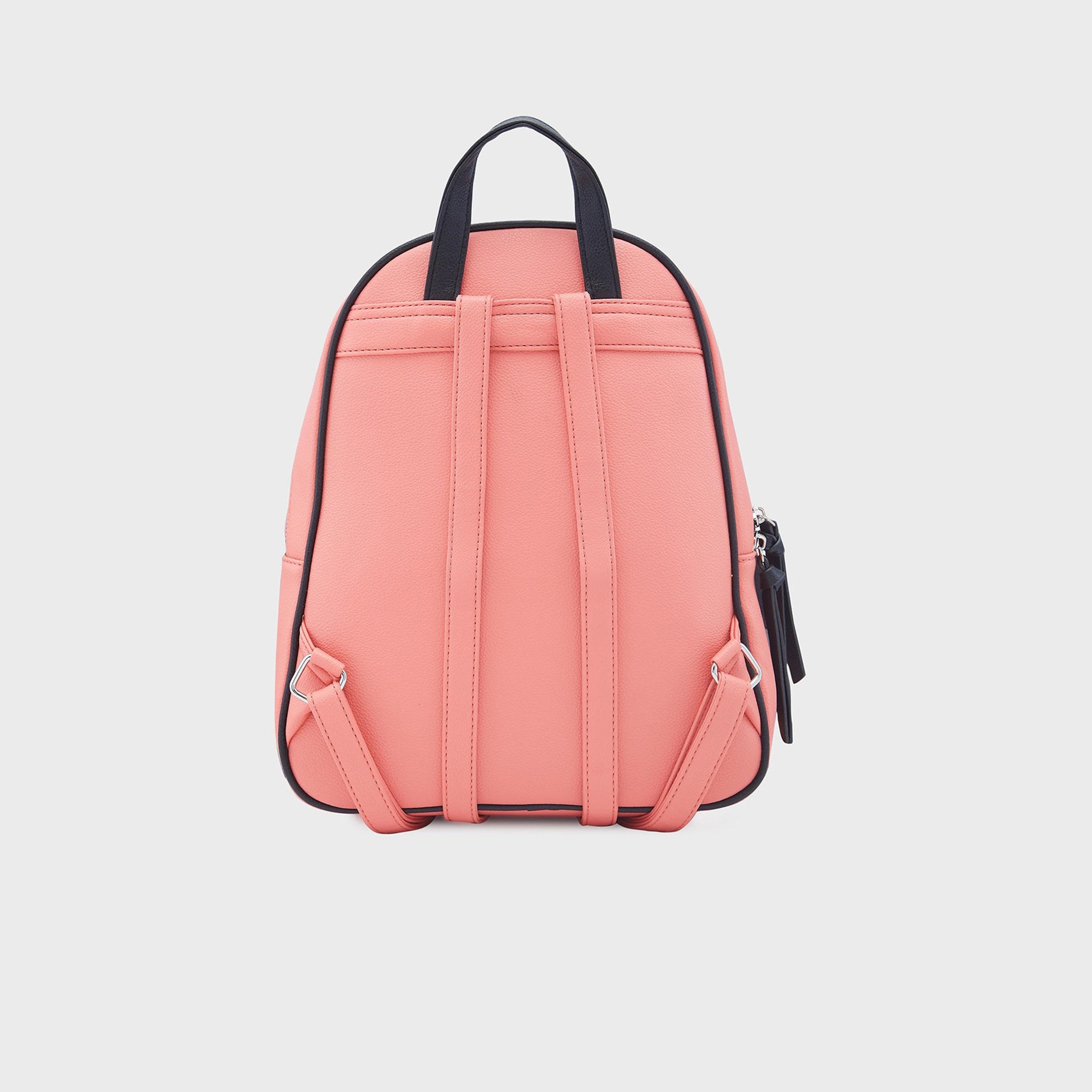 Caprese Top Handle Mini Backpack with Zipper Closure and Adjustable Strap | 33 x 27 x 12 cm-travel-luggagesandbags-backpacks-image-6